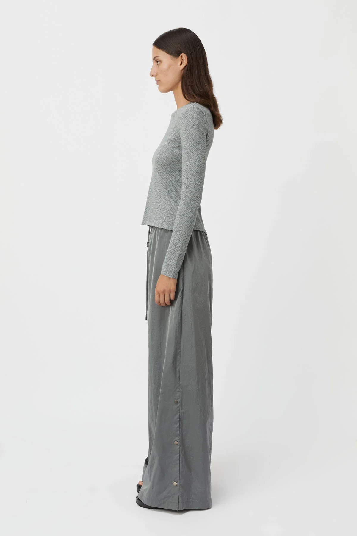 Alani Nylon Wide Pant - Image 4