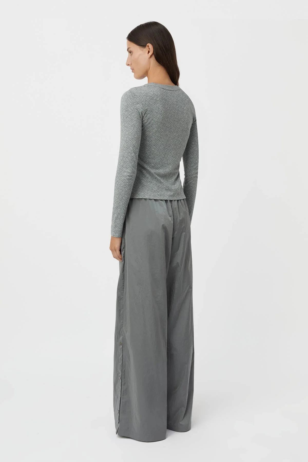 Alani Nylon Wide Pant - Image 5