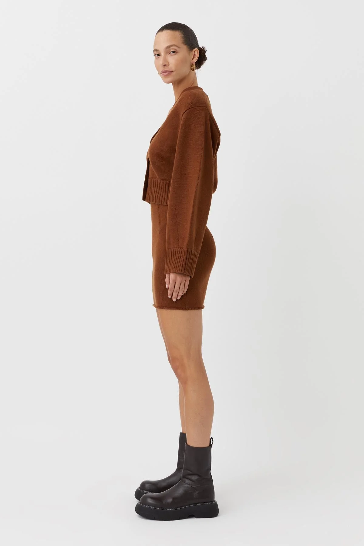 Alder Knit Mini Skirt - Image 4
