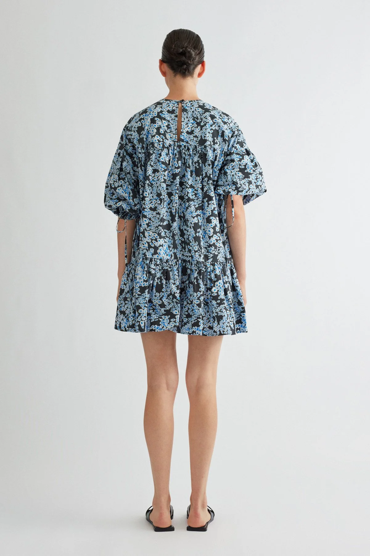 Anjelica Print Mini Dress - Image 6