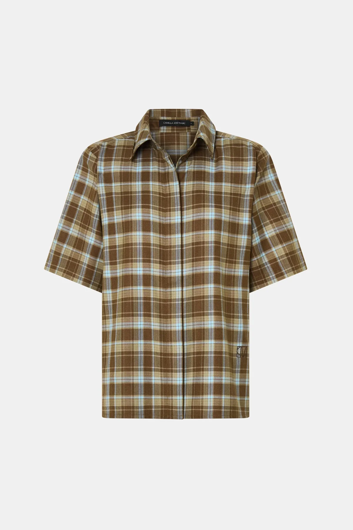 Arian Short Sleeve Check Shirt - Image 7