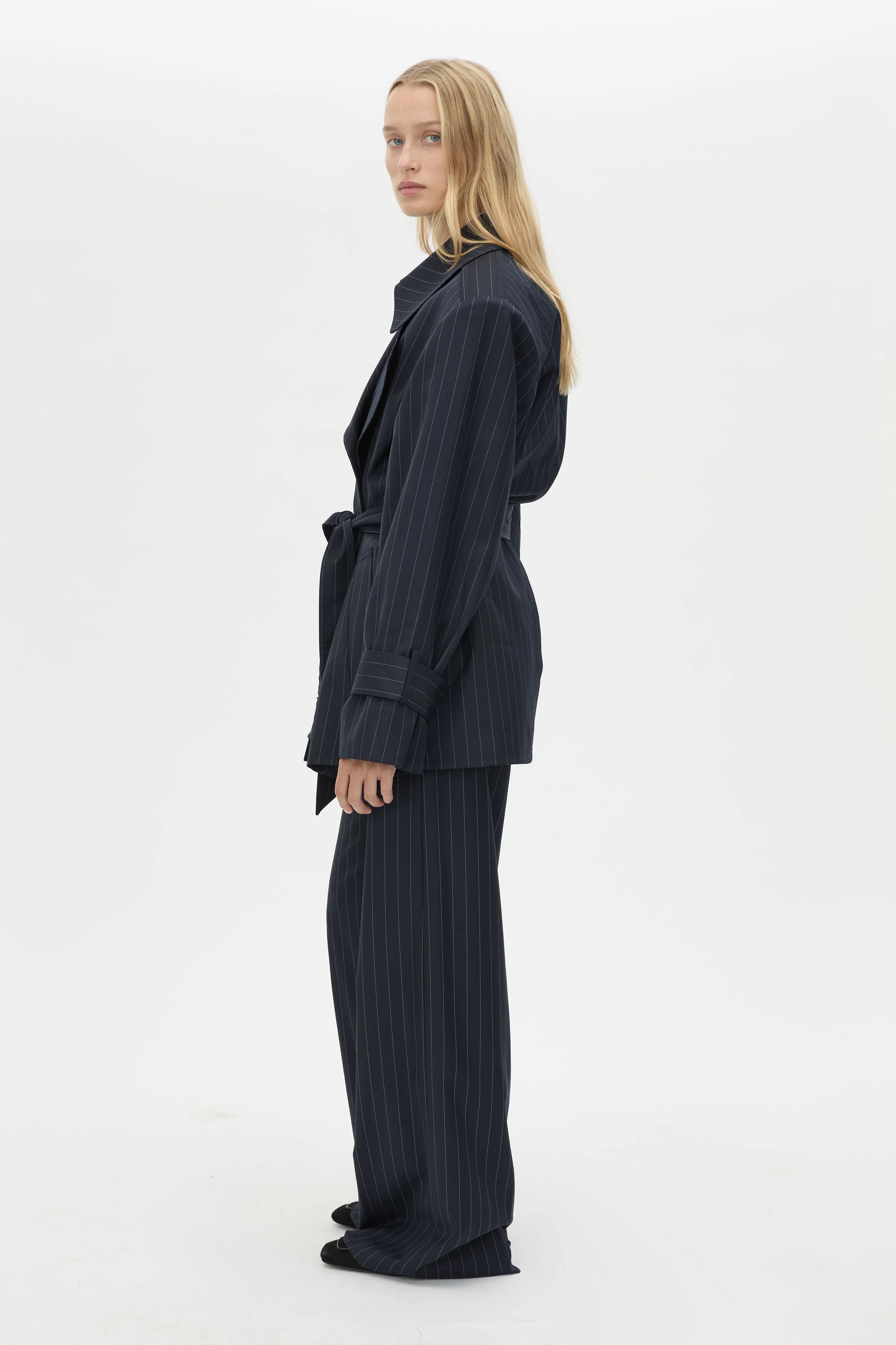 Brody Short Trench Coat - Image 5