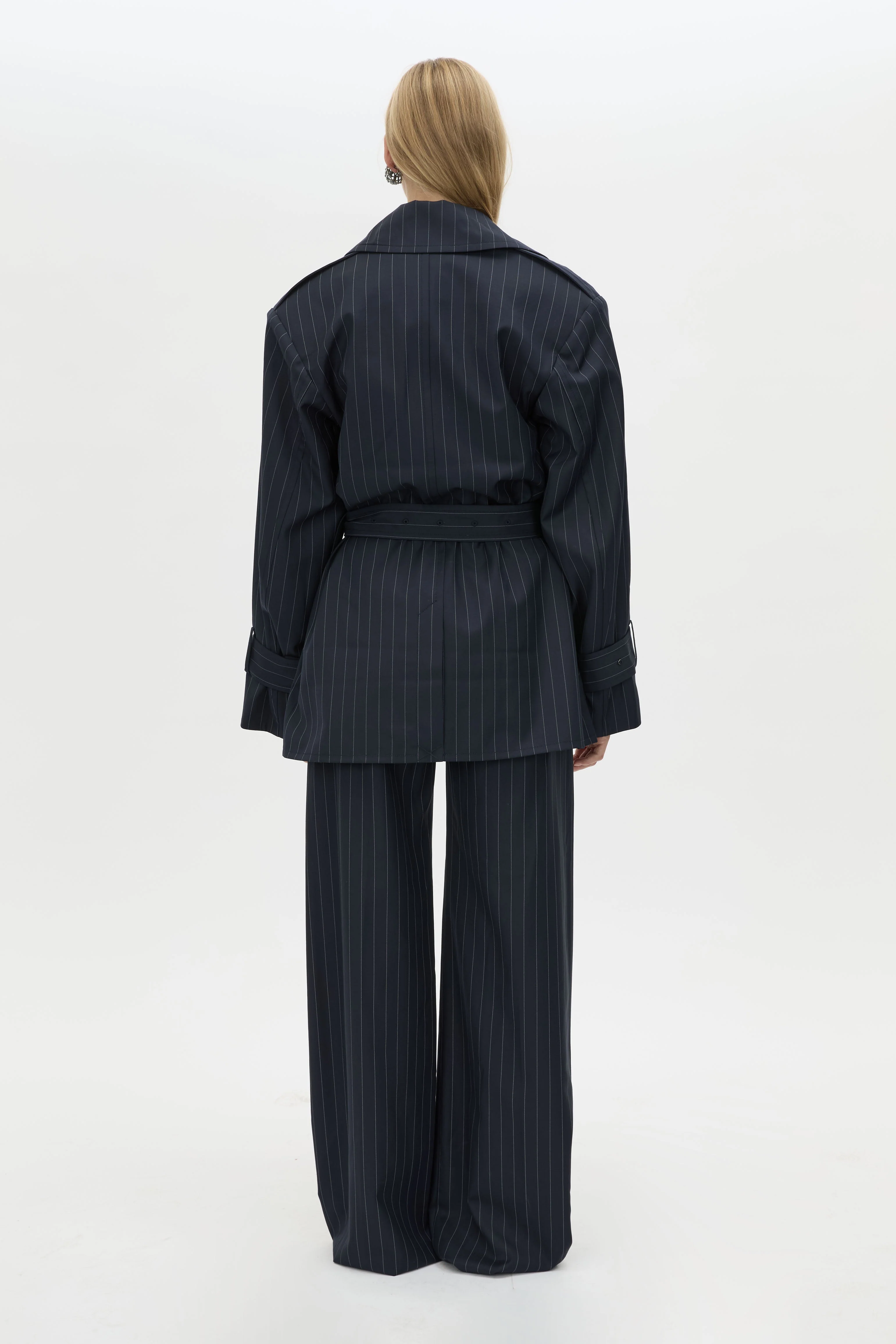 Brody Short Trench Coat - Image 6