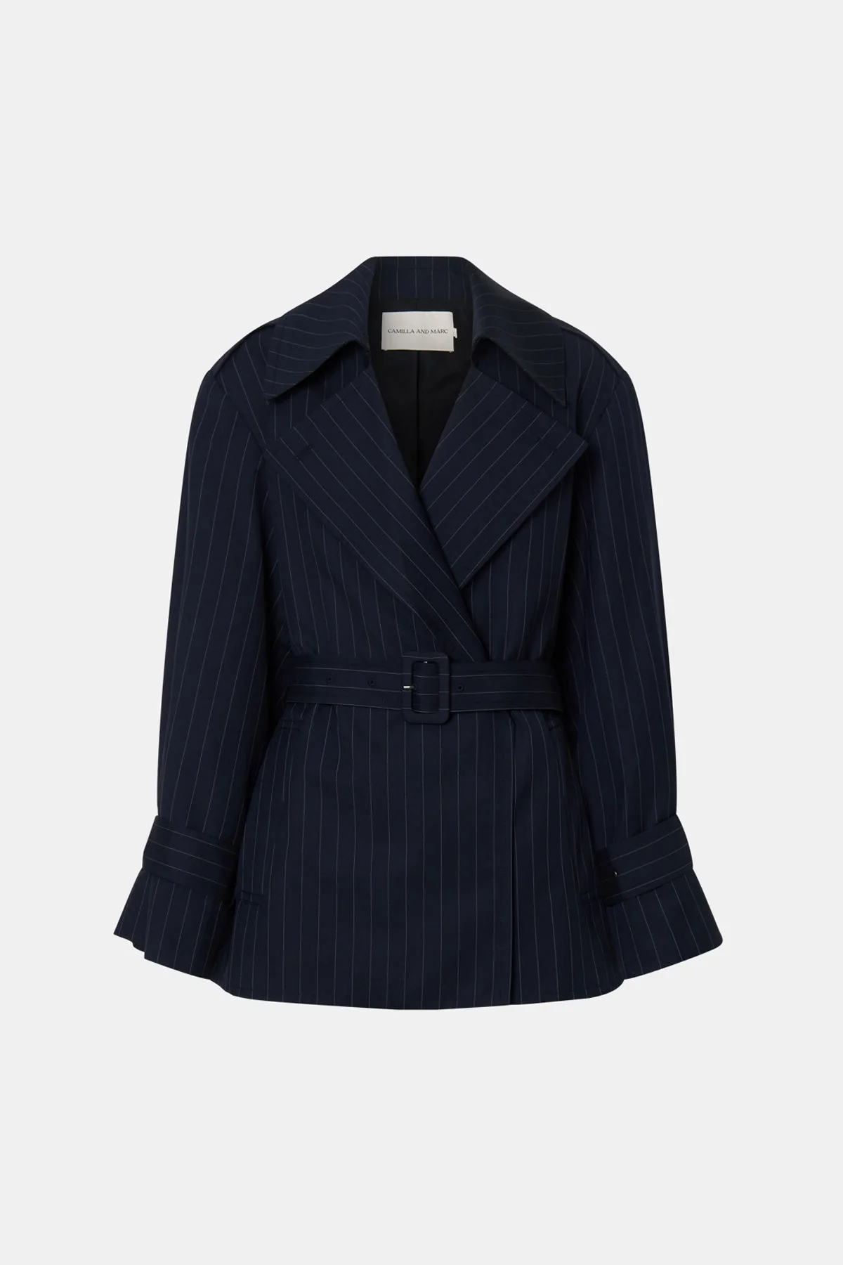 Brody Short Trench Coat - Image 8