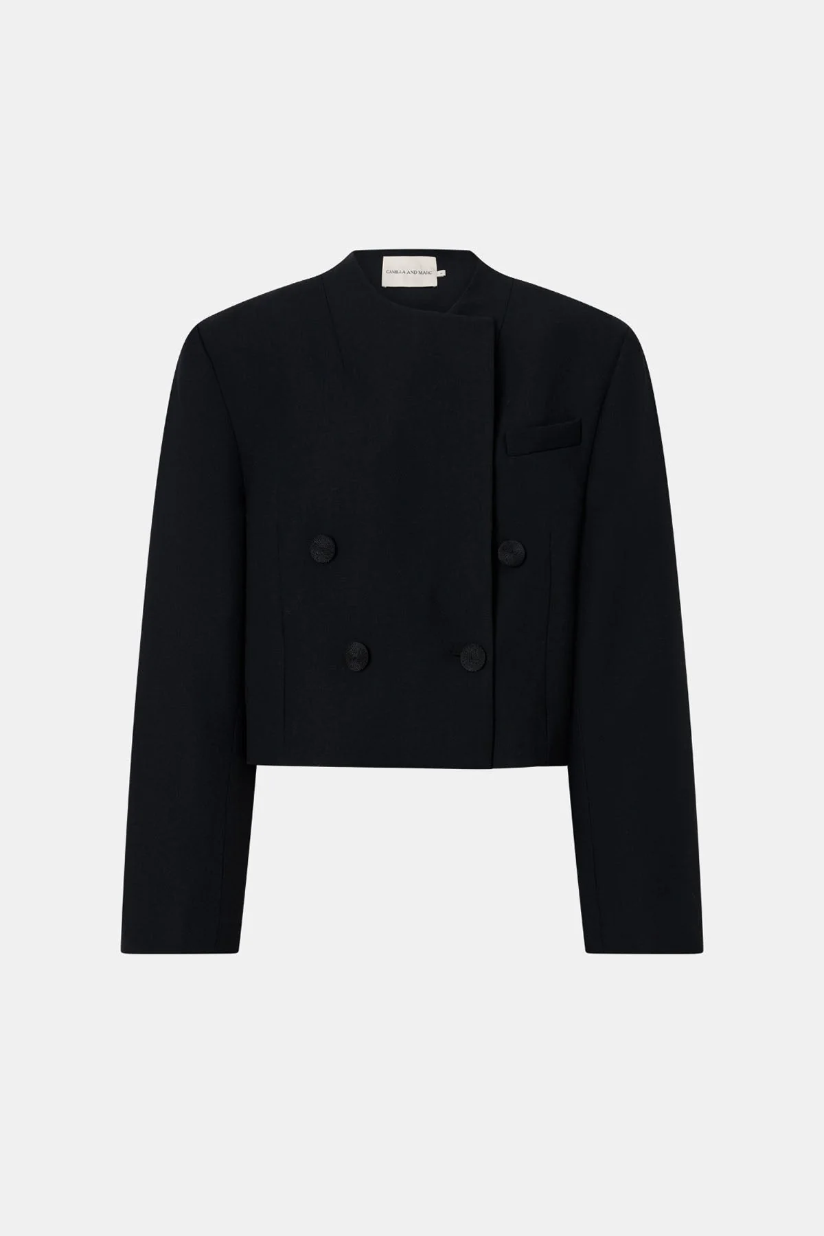 Caius Relaxed Cropped Blazer - Image 10