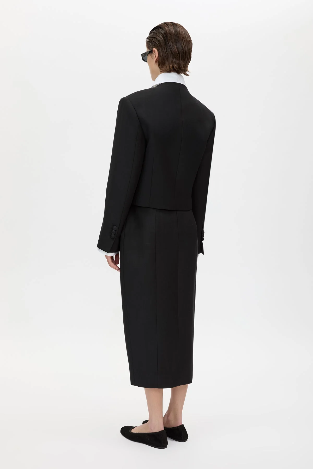 Caius Relaxed Cropped Blazer - Image 6