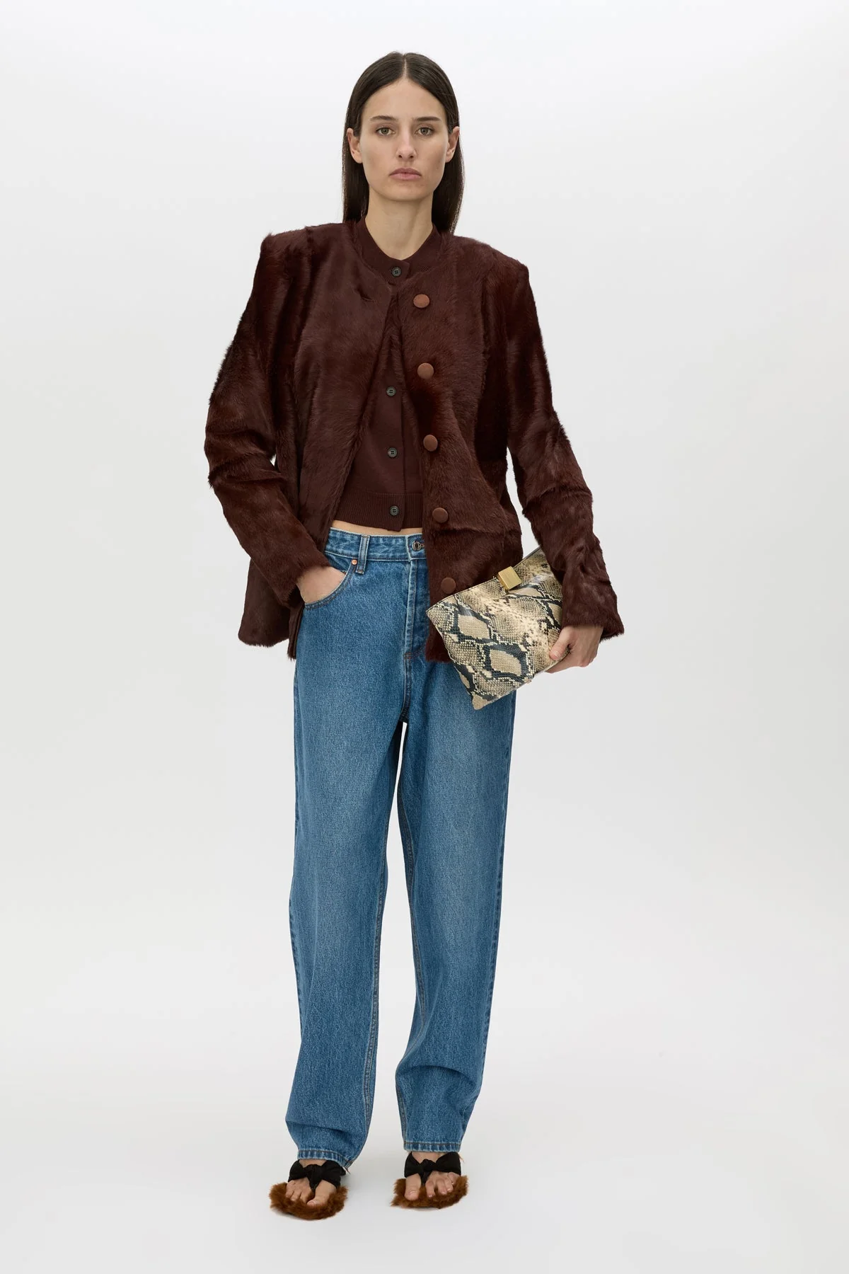 Cardinal Sleeveless Cardigan - Image 3