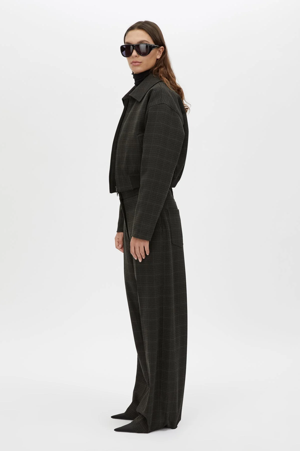 Casio Cropped Bomber - Image 3
