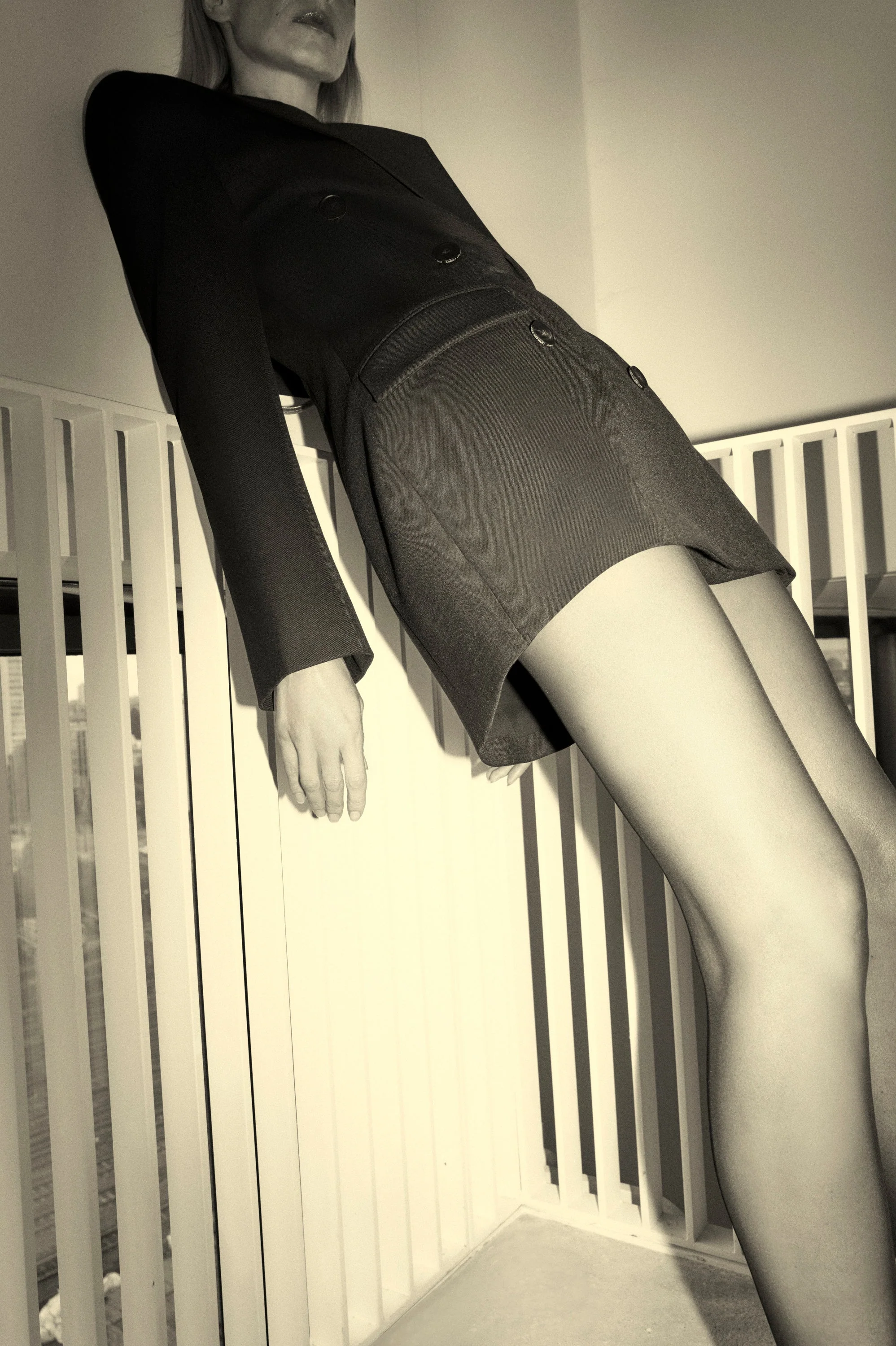 Cassie Tailored Mini Dress - Image 8