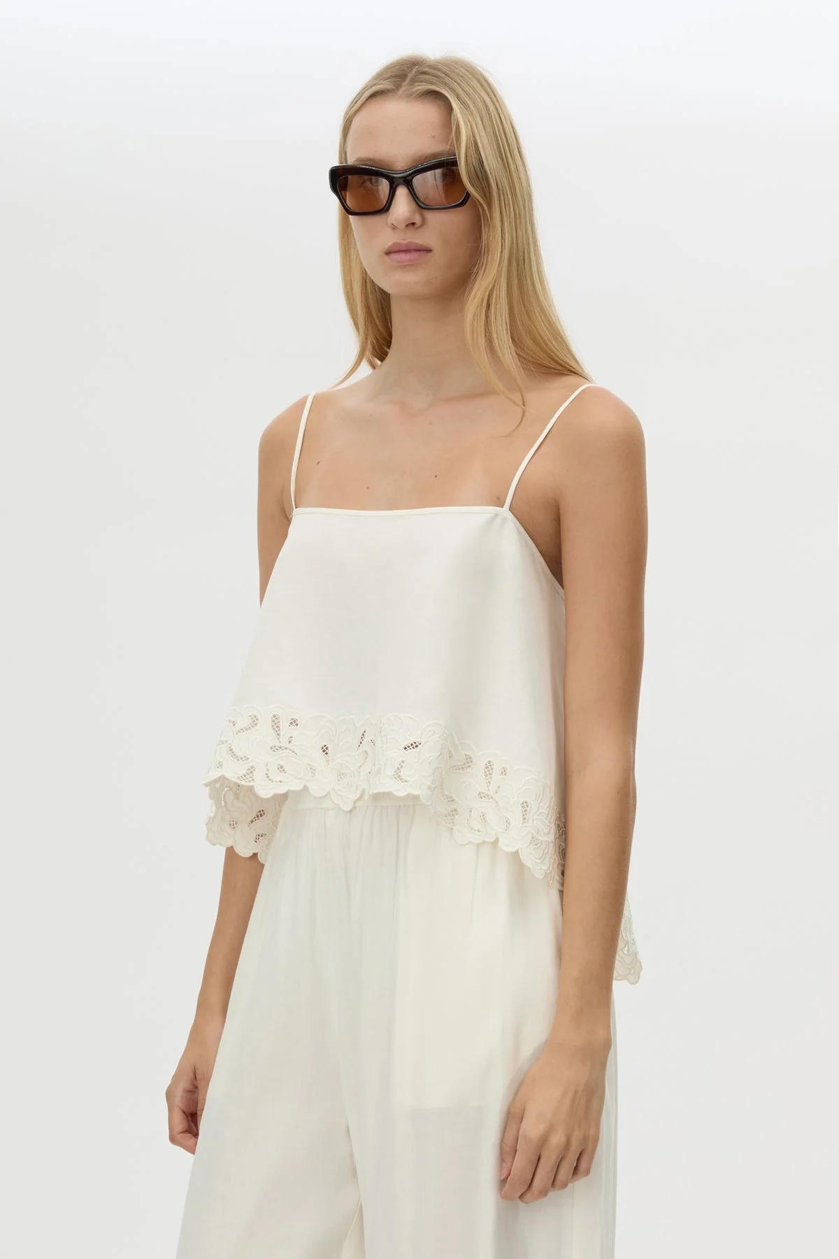 Chara Embroidered Cami - Image 3
