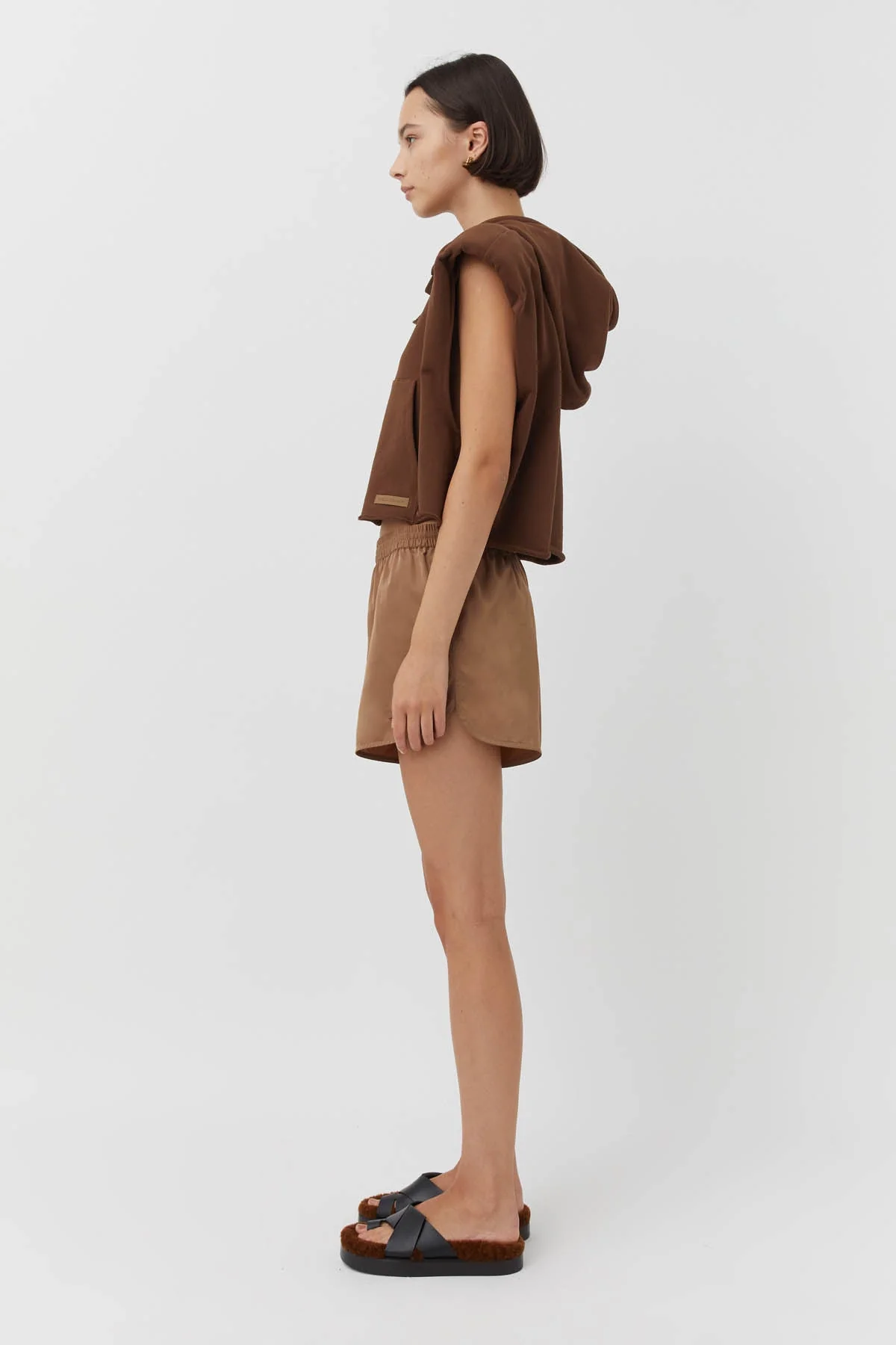 Chas Sleeveless Hoodie - Image 3