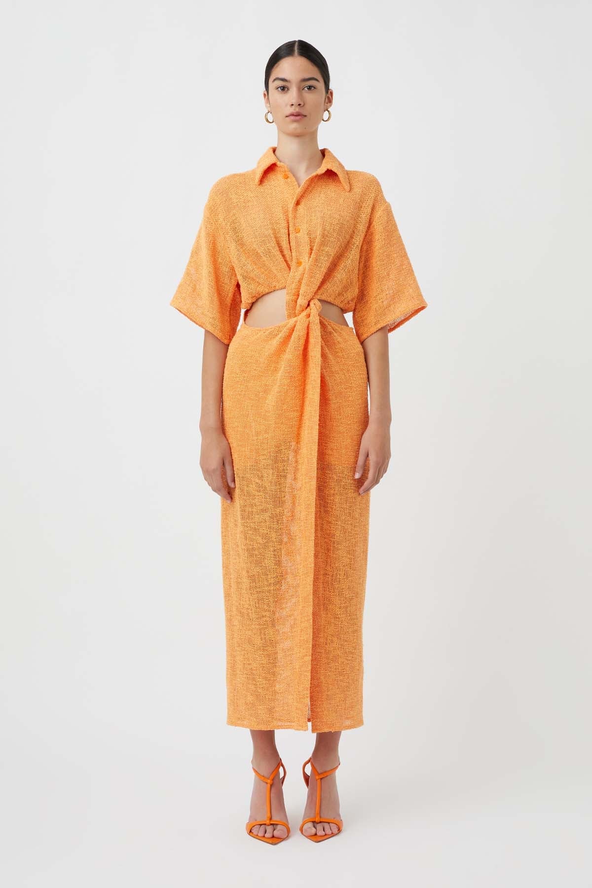 Clementine Twist Midi Dress - Image 2