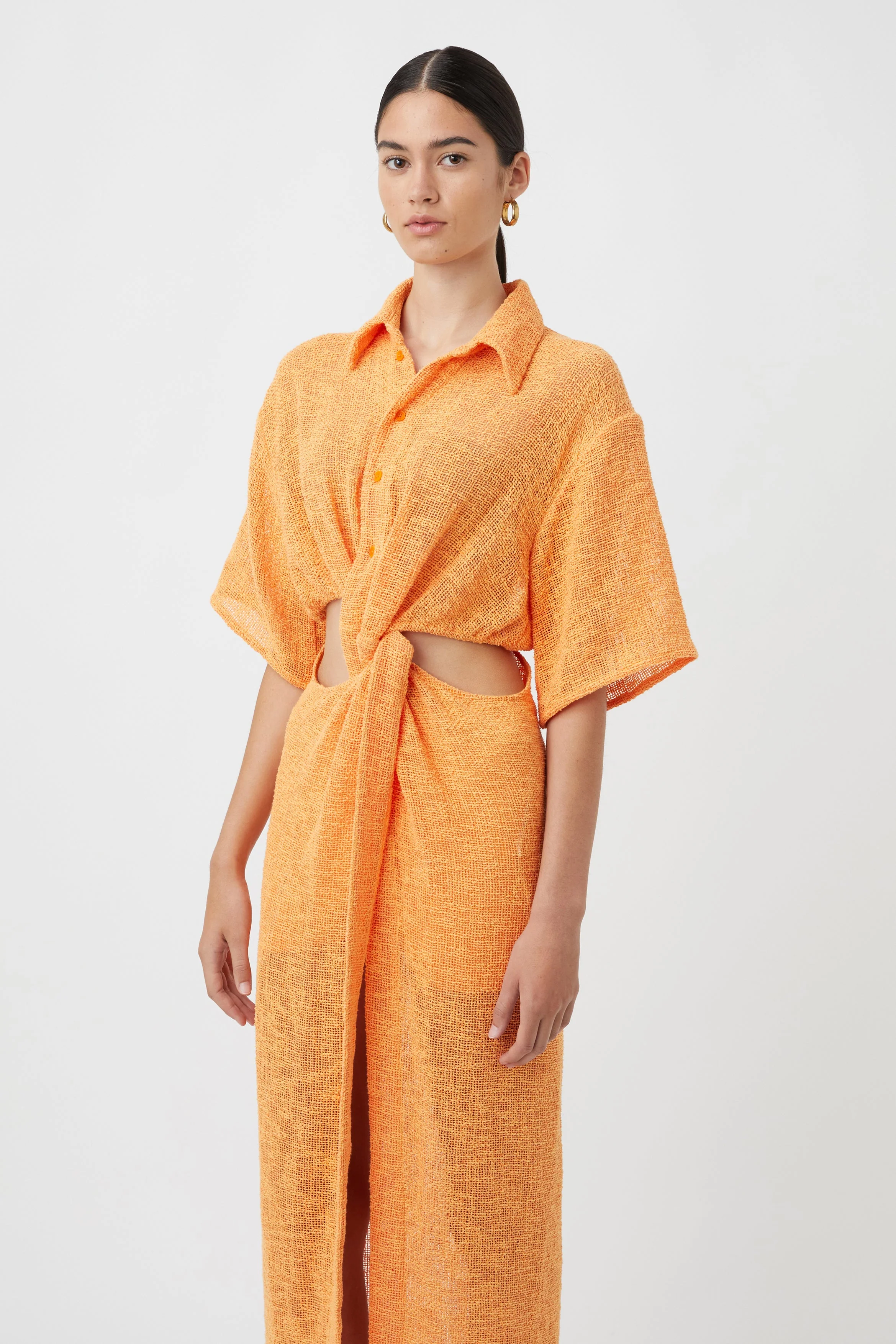 Clementine Twist Midi Dress - Image 3