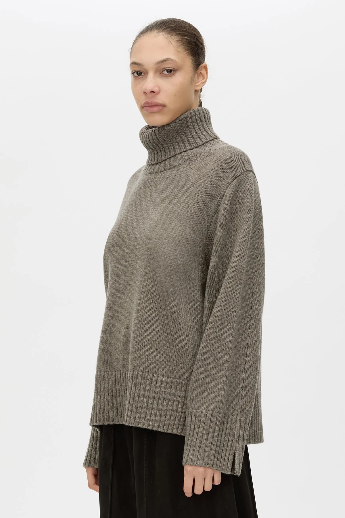 Crawford Knit Roll Neck Sweater - Image 2