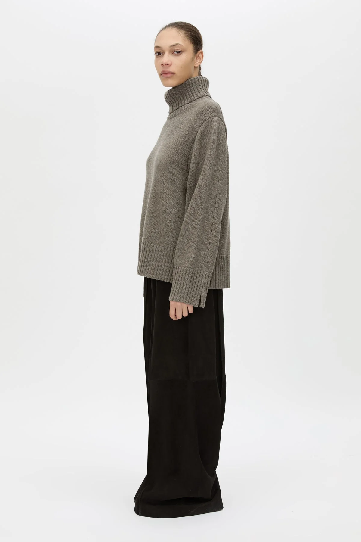 Crawford Knit Roll Neck Sweater - Image 3