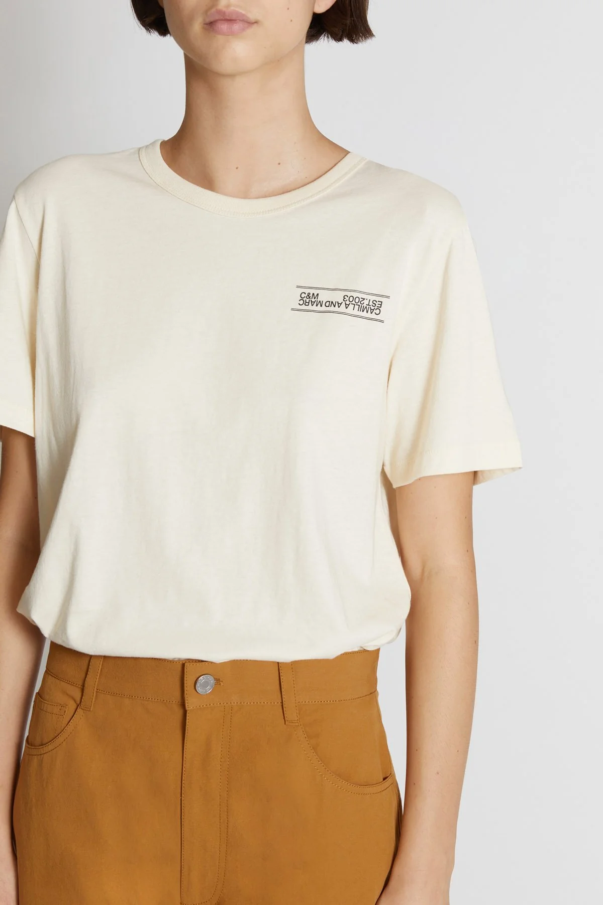 Darcy Lightweight Logo Tee - Image 3