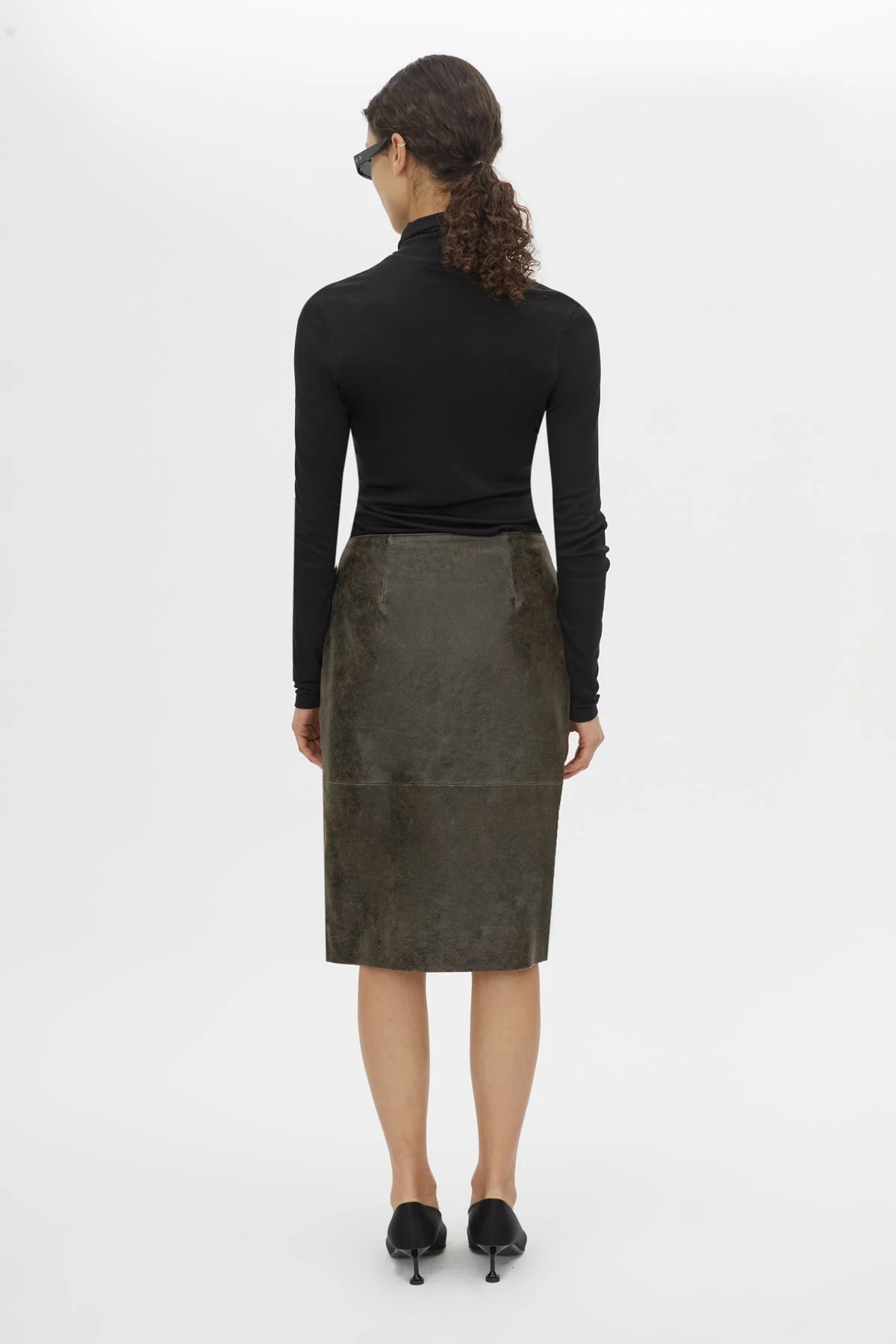 Dawn Leather Skirt - Image 7