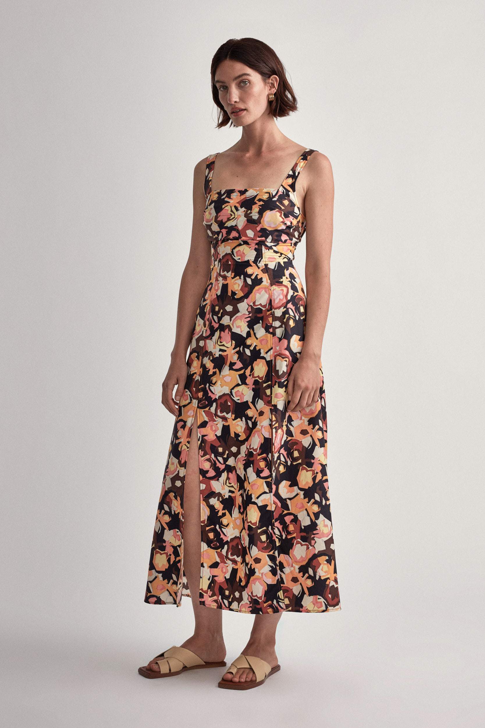 Delfino Split Skirt Dress - Image 3