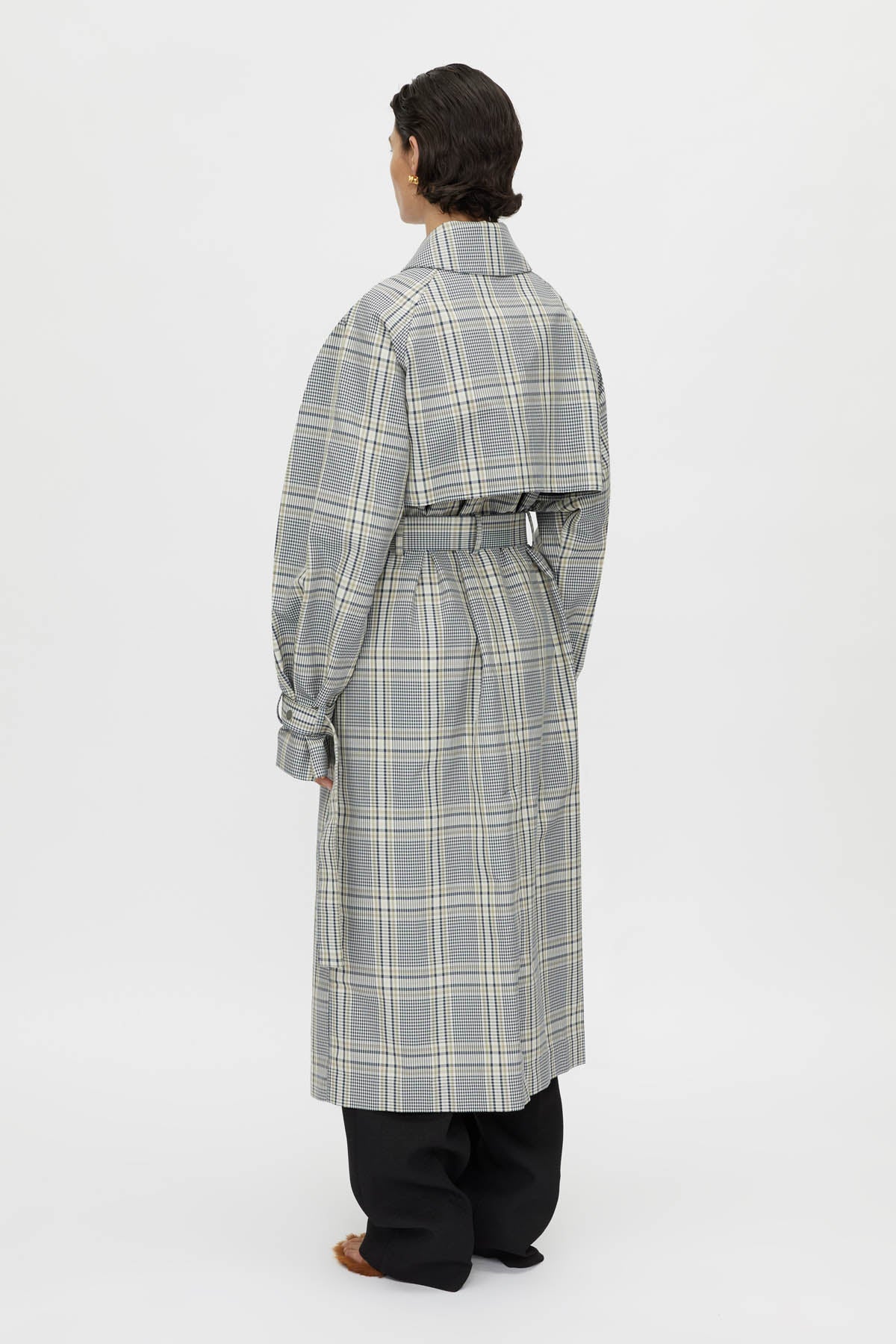 Delta Plaid Trench - Image 6