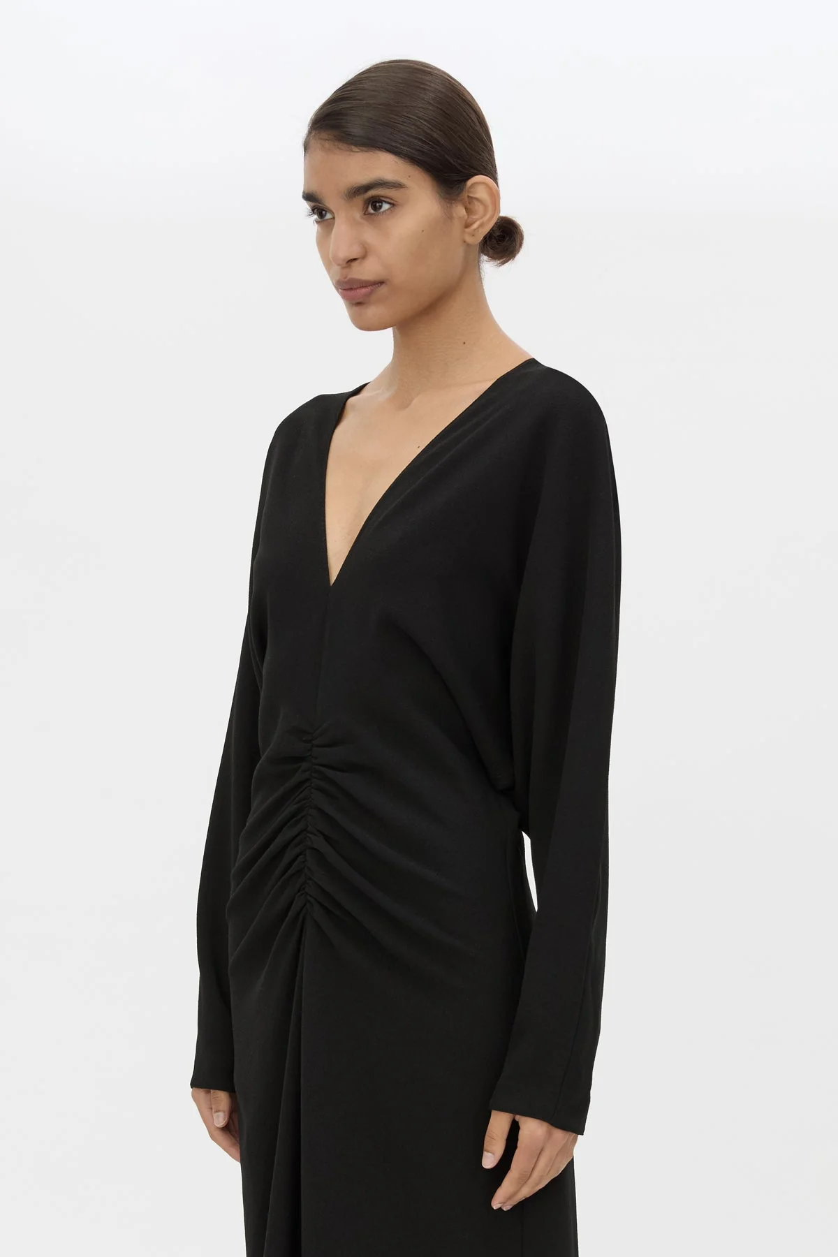 Dune Draped Waist Midi Dress - Image 2