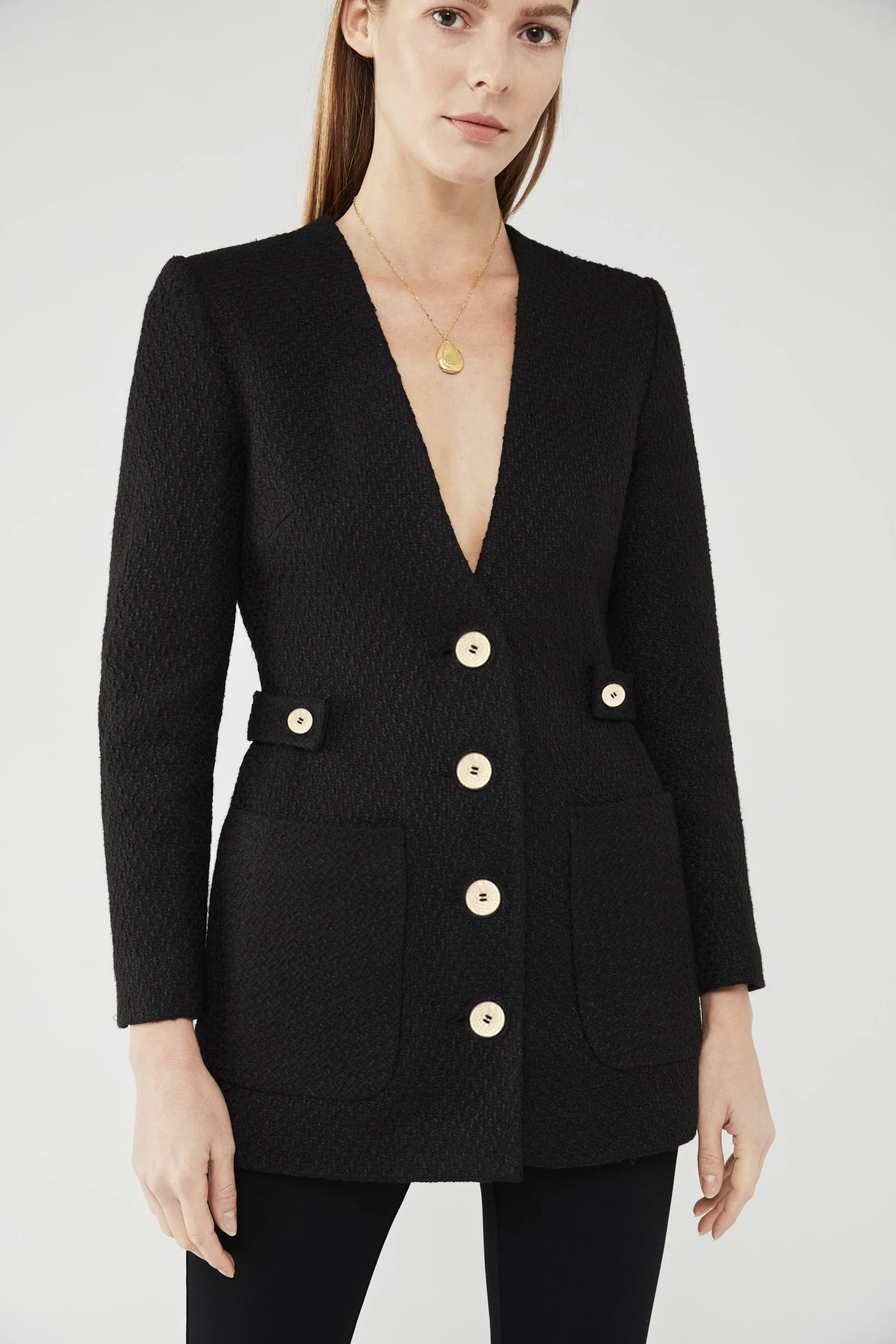 Eleanor V Neck Jacket - Image 6