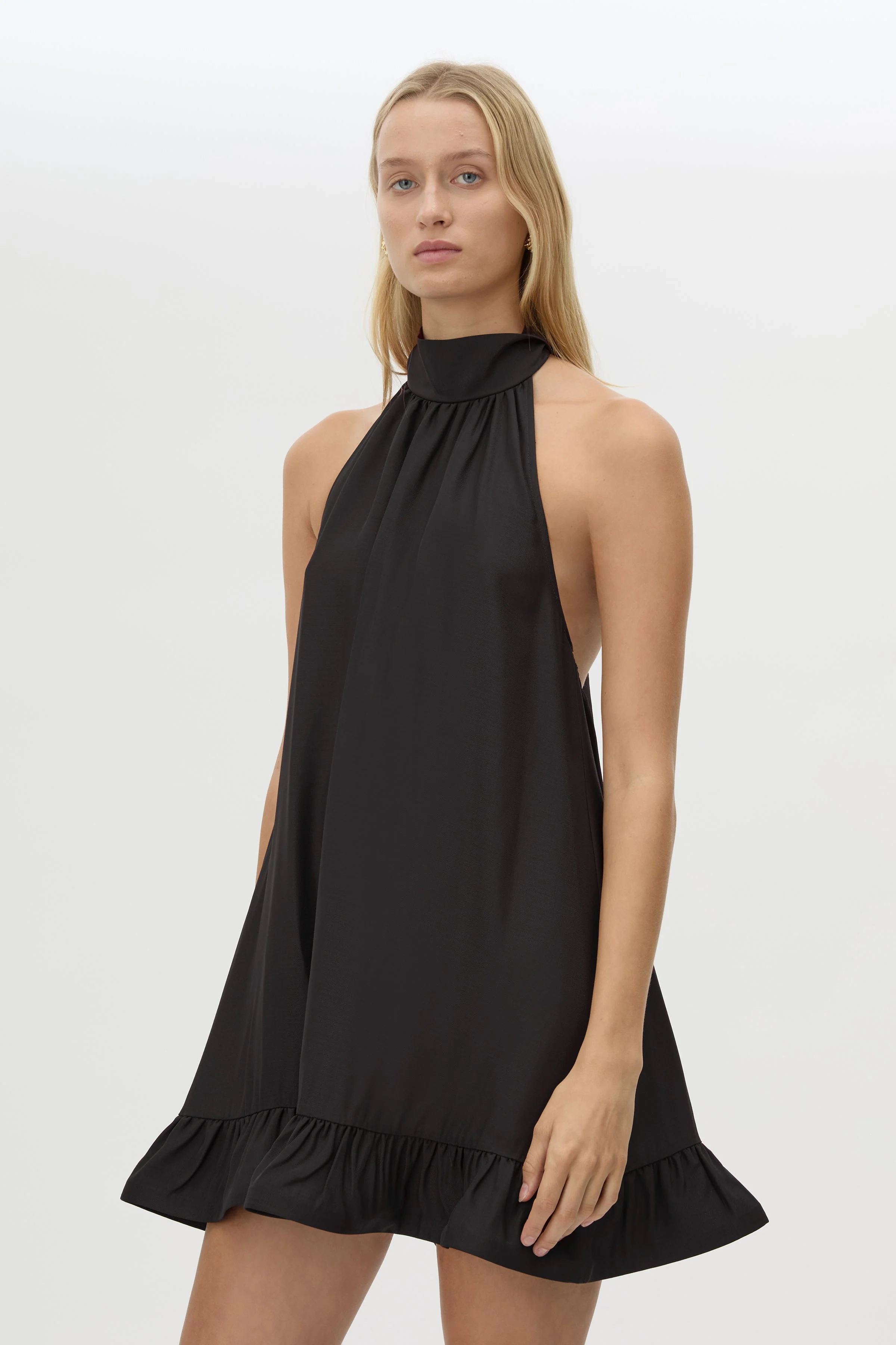Elsen Halter Mini Dress - Image 2