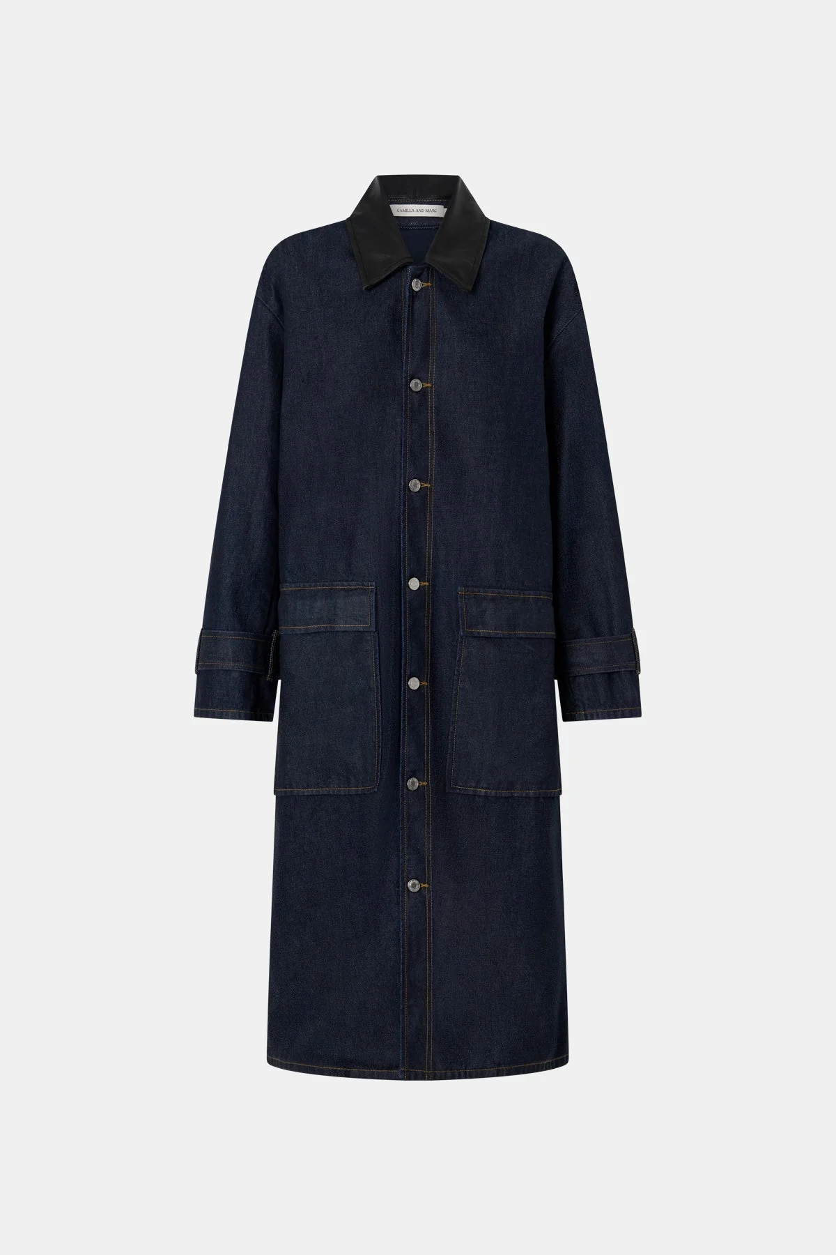 Enzo Denim Coat - Image 7