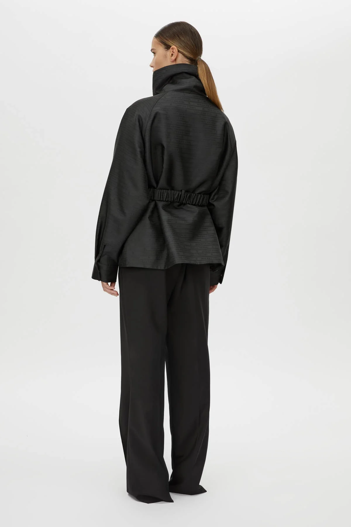 Escher Logo Jacquard Puffer Jacket - Image 6