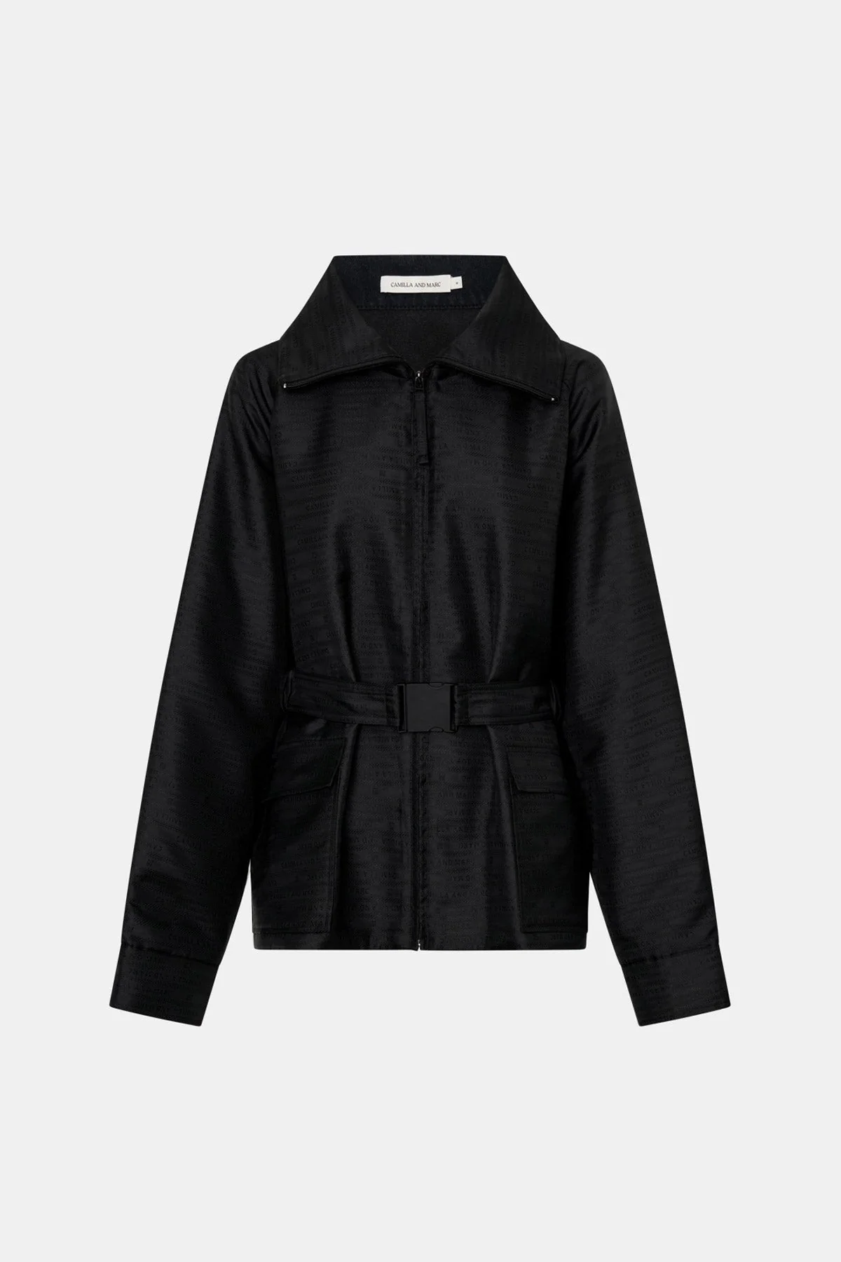 Escher Logo Jacquard Puffer Jacket - Image 7