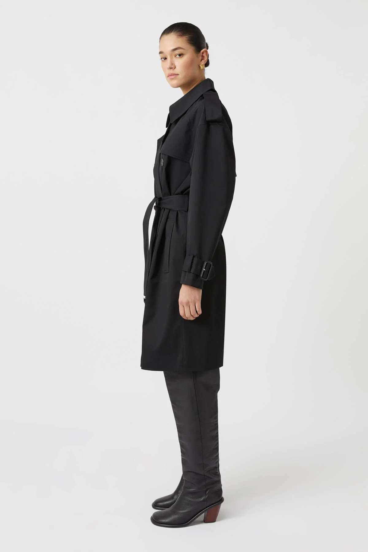 Evans Classic Knee Length Trench - Image 3