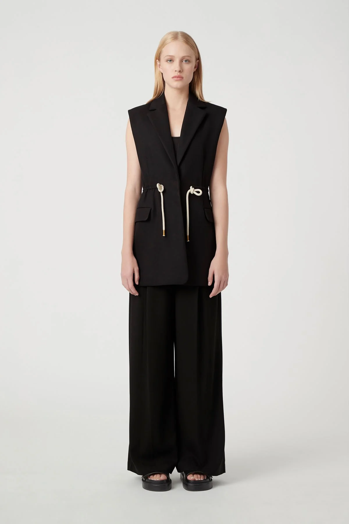 Faith Sleeveless Blazer - Image 2