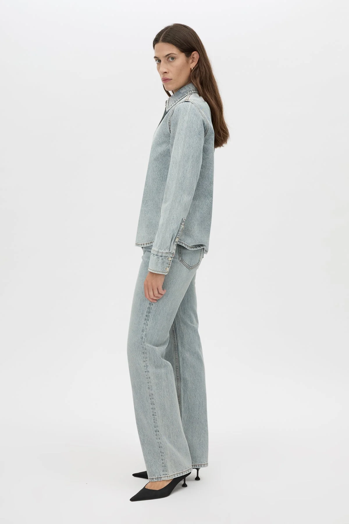 Faye Denim Shirt - Image 4