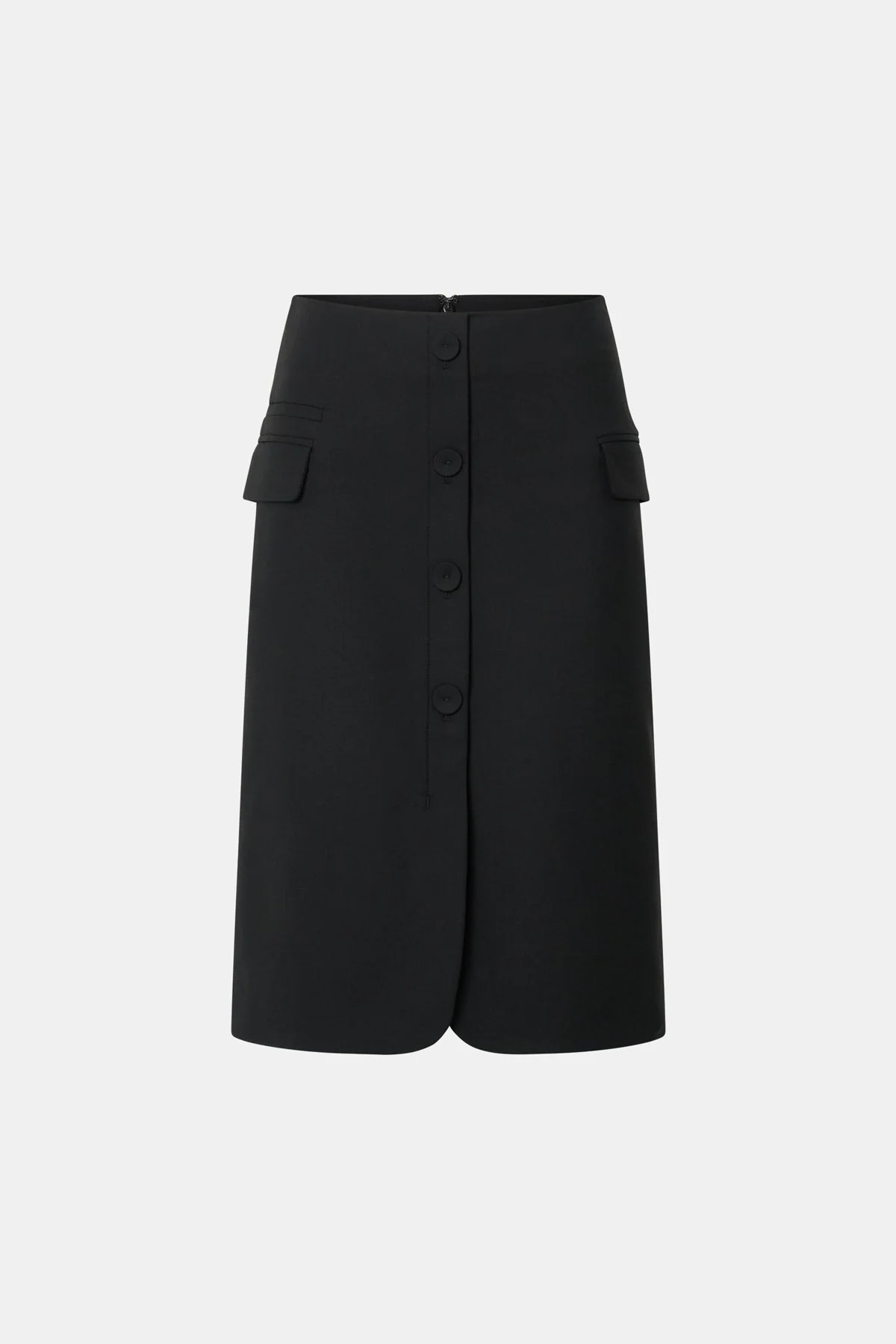 Floret Tailored Midi Skirt - Image 8