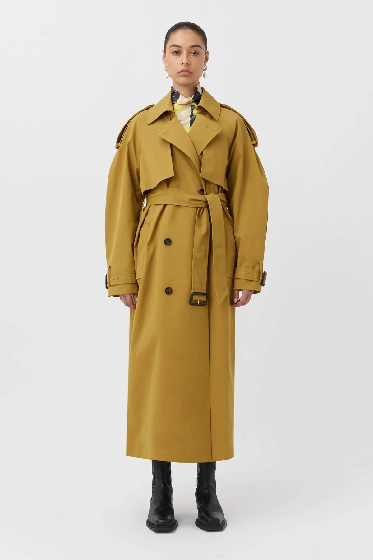 Fontanna Tailored Trench Coat - Image 2