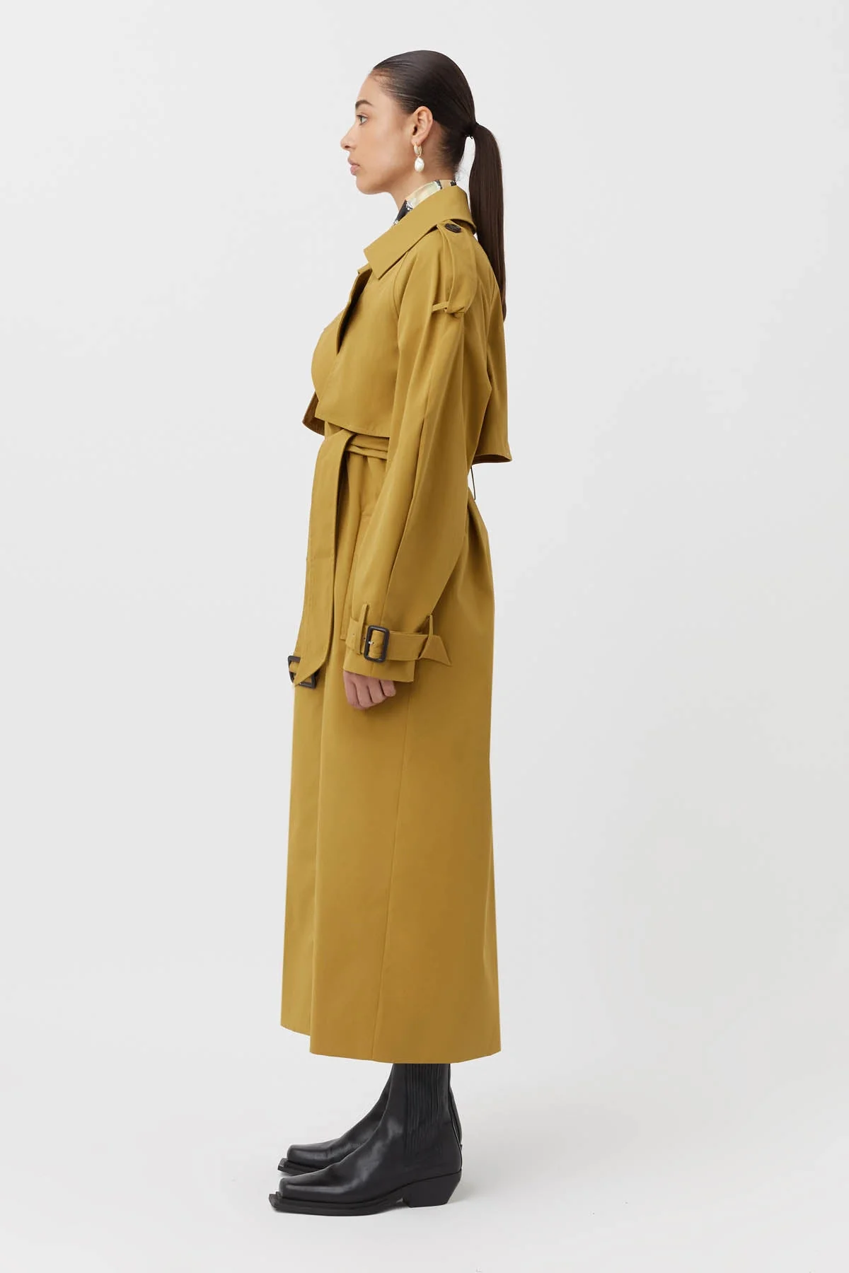 Fontanna Tailored Trench Coat - Image 5
