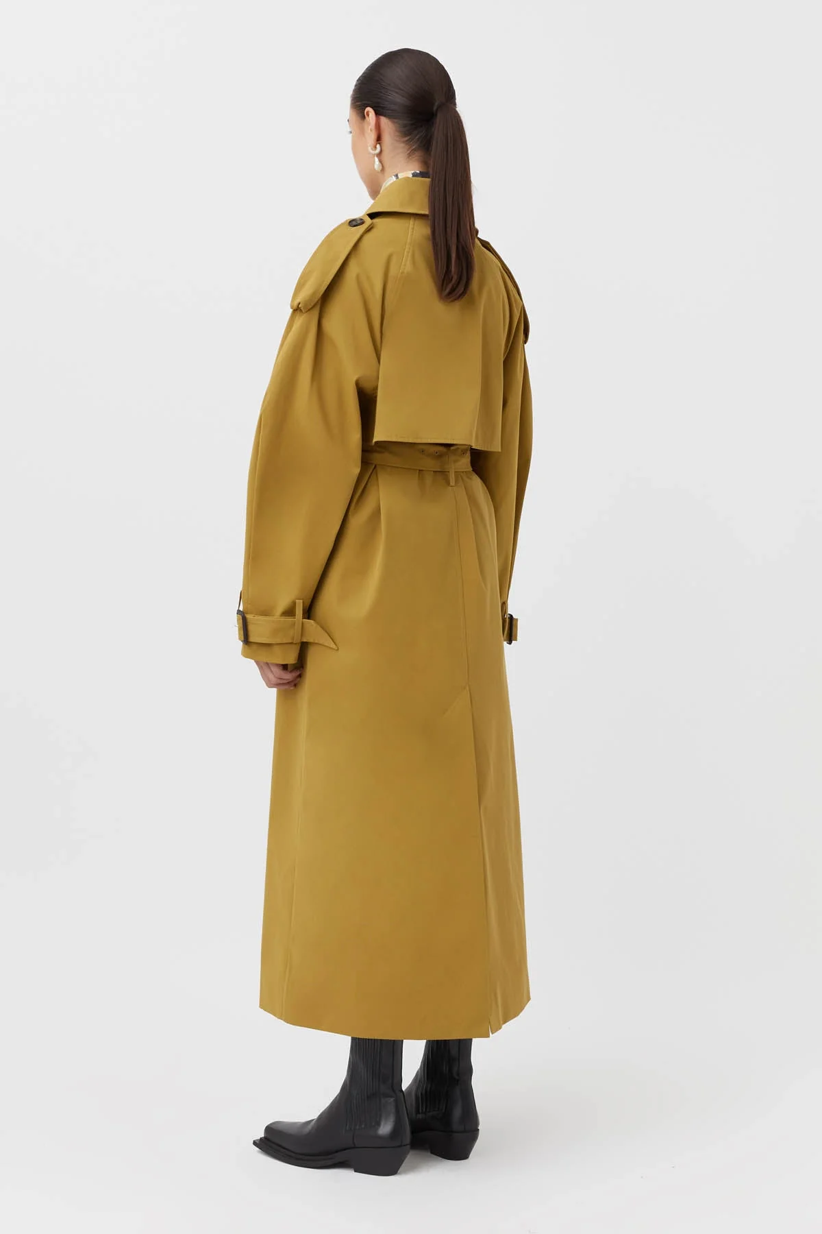 Fontanna Tailored Trench Coat - Image 7