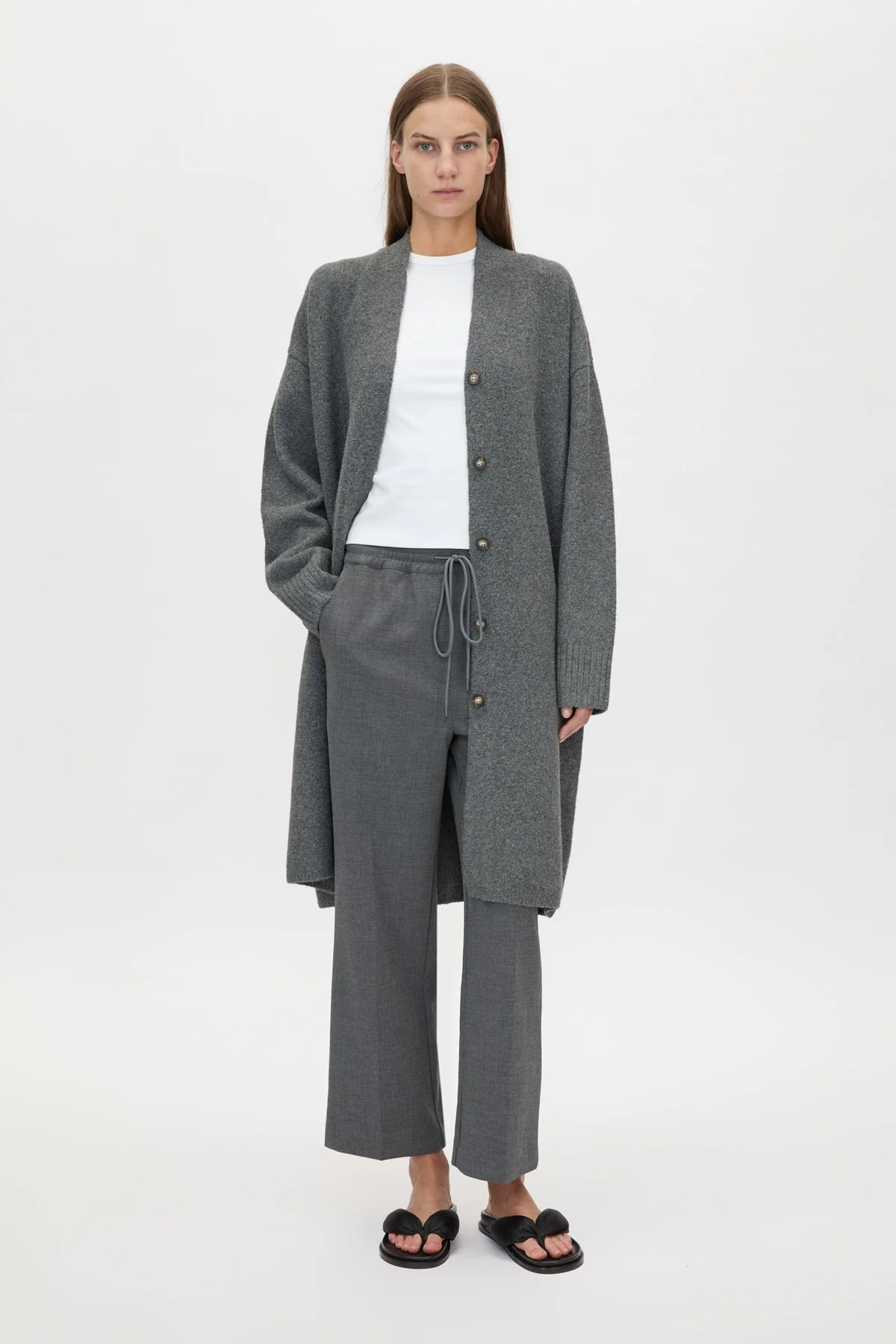 Francis Knit Long Cardigan - Image 3