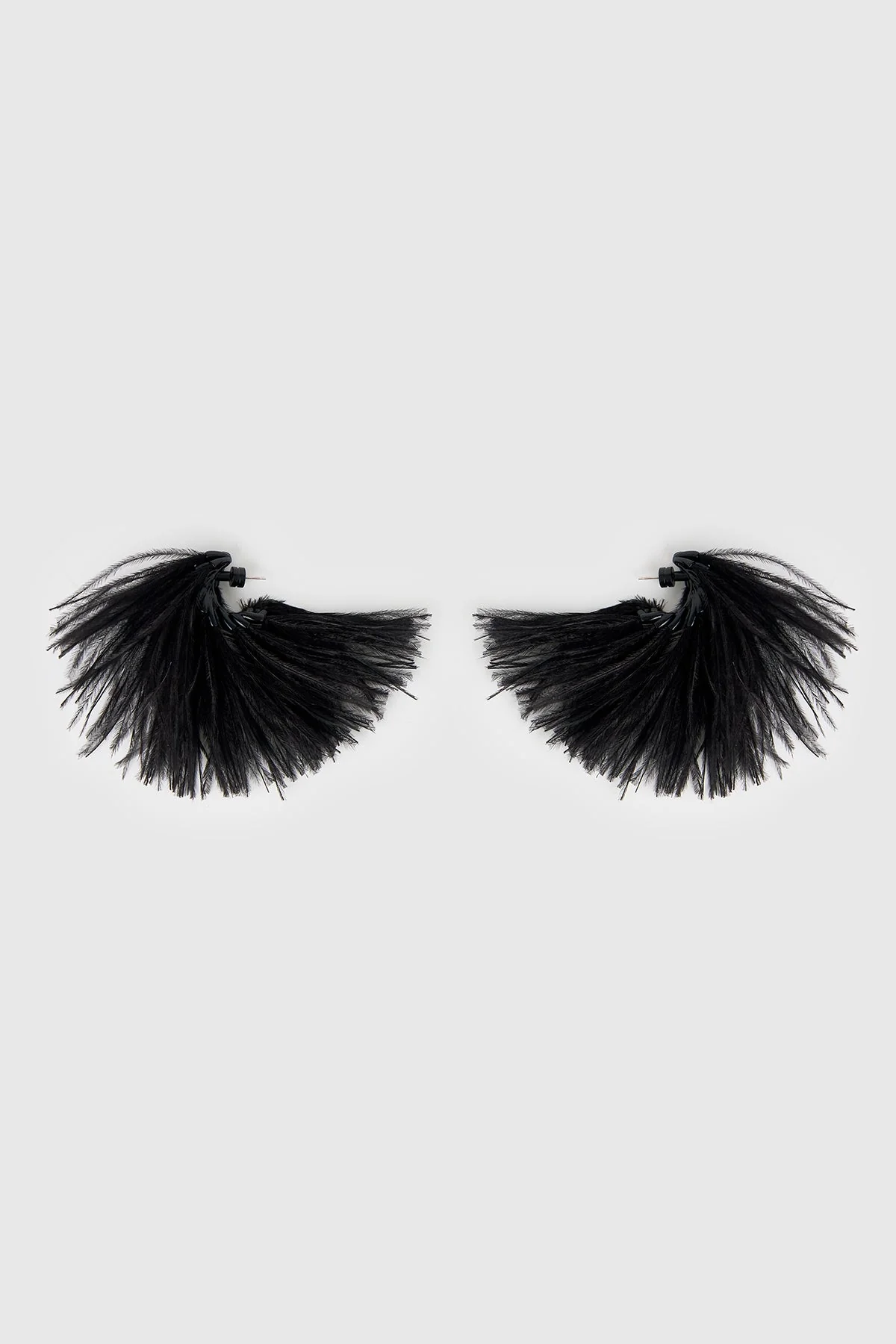 Friesian Feather Earrings - Image 3