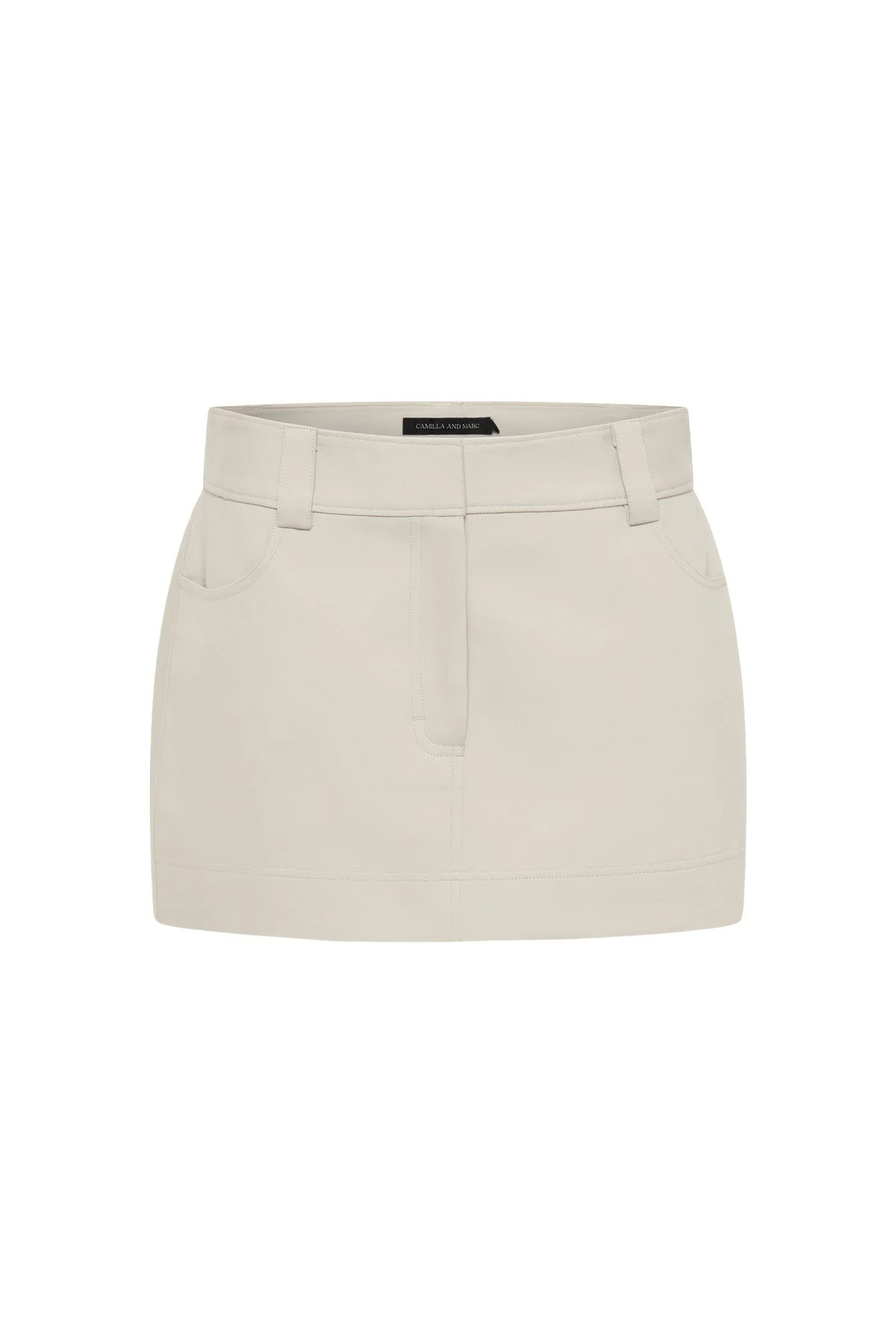 Hadley Coated Cotton Skirt - Image 6
