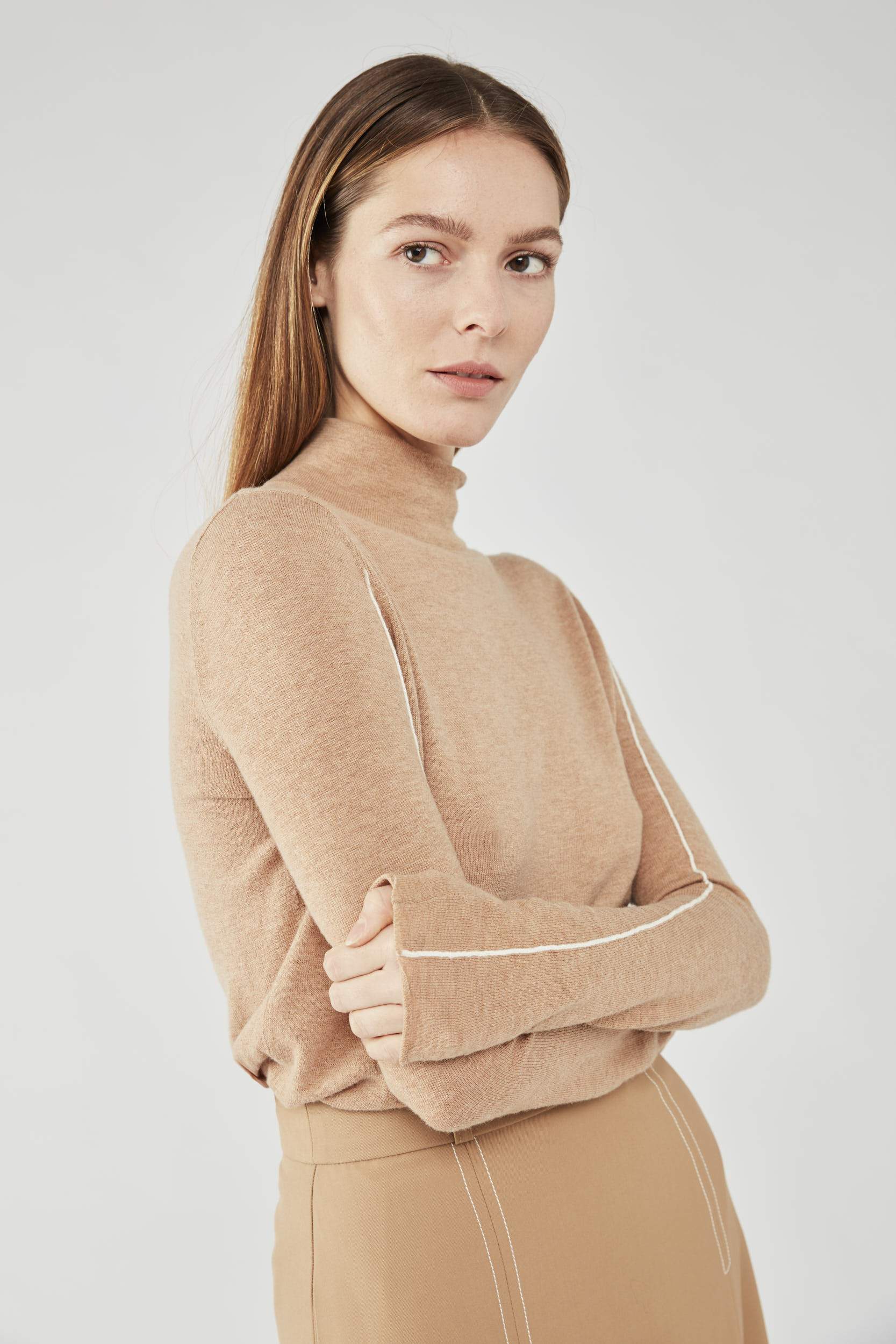 Huxley Fitted Turtleneck - Image 2