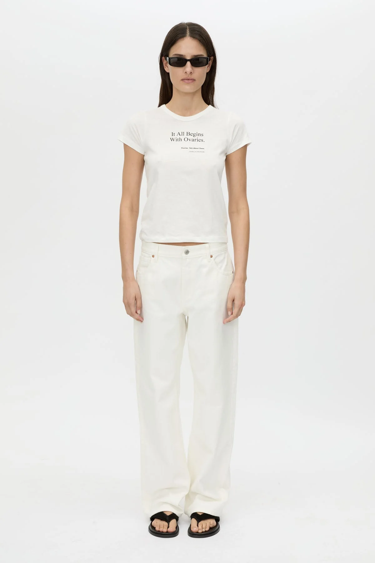 It All Begins With Ovaries Kids Tee - Image 8