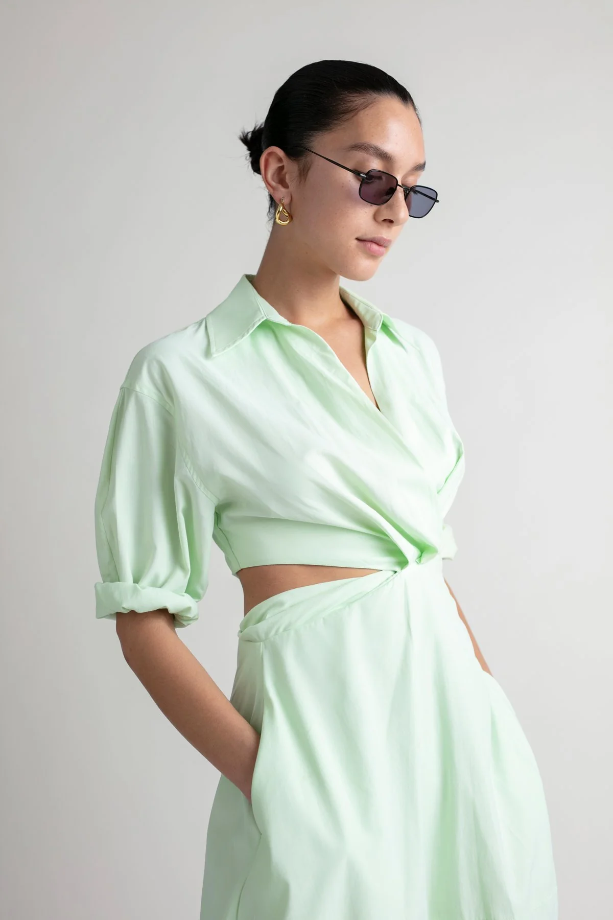Kyra Cocoon Midi Dress - Image 2