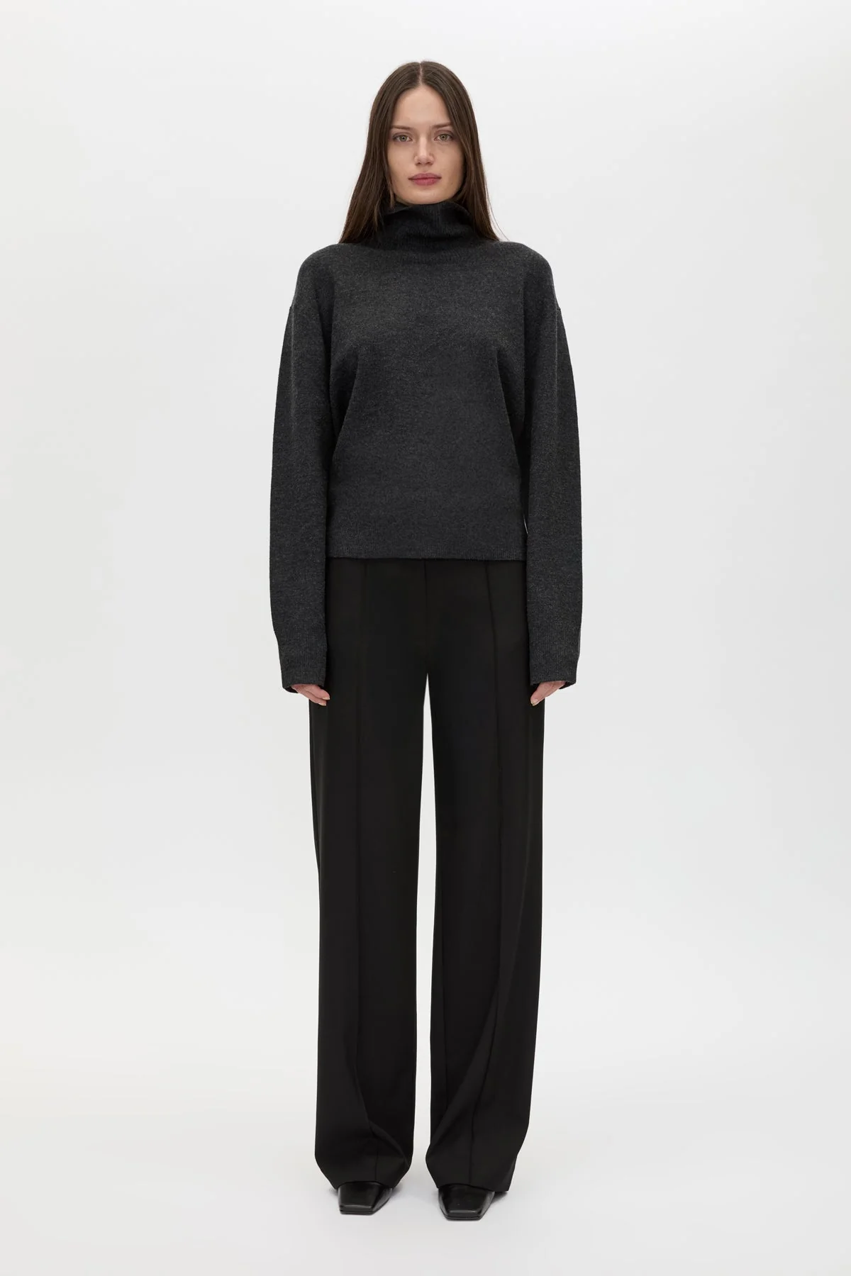 Margot Turtleneck Knit Sweater - Image 3