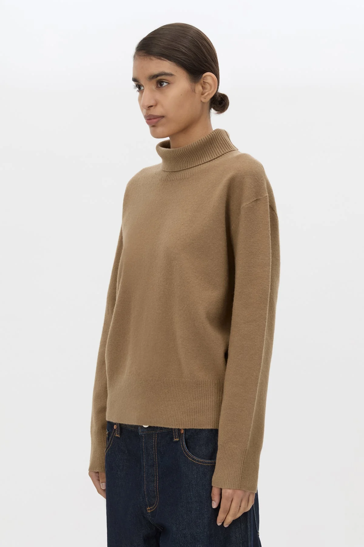 Margot Turtleneck Knit Sweater - Image 2