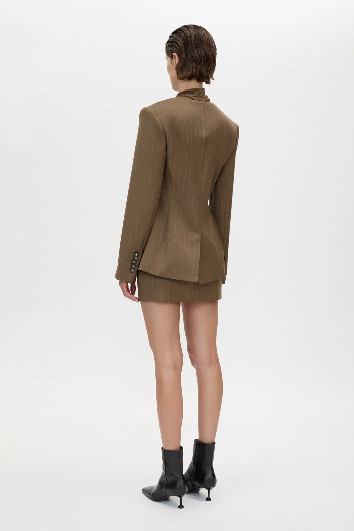 Maxim Straight Line Mini Skirt - Image 5