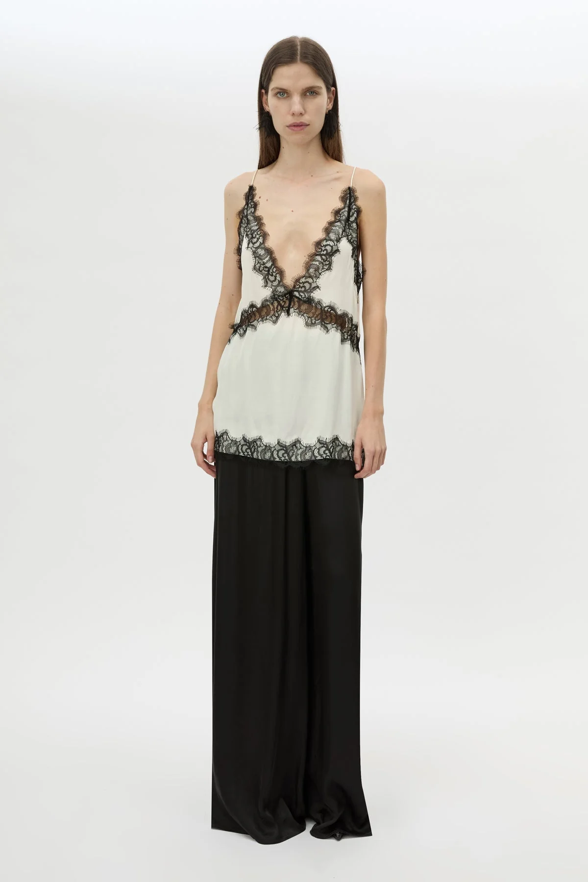 Mirage Lace Trim Top - Image 3
