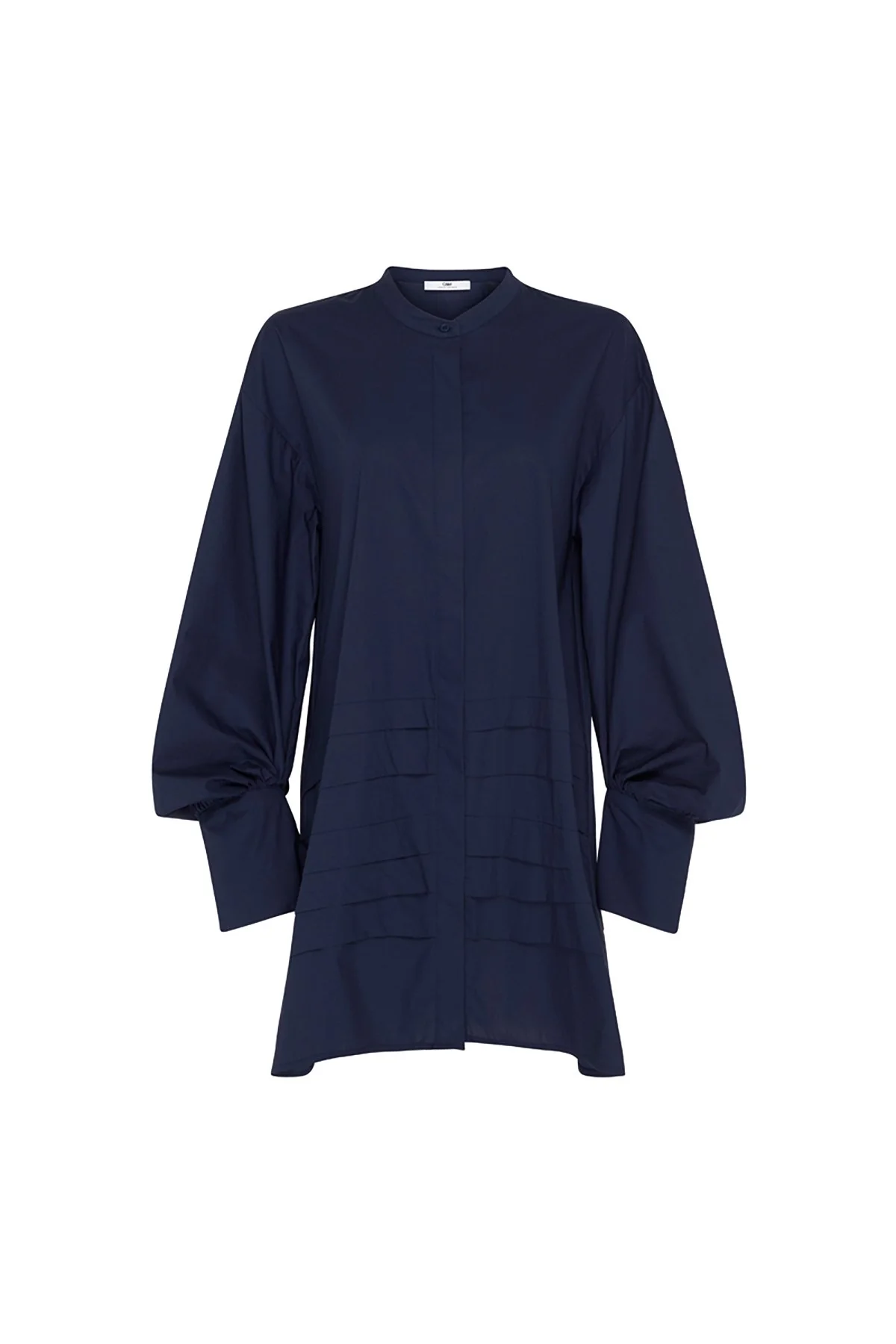 Navy Shirting Dress - Image 6