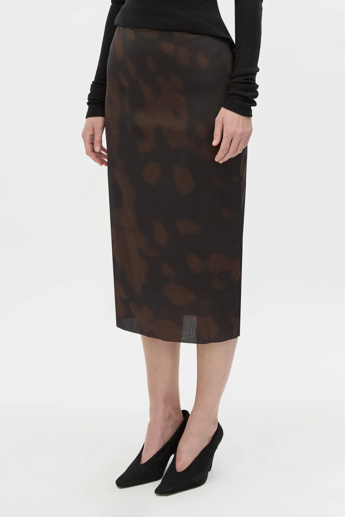 Nieve Printed Midi Skirt - Image 2