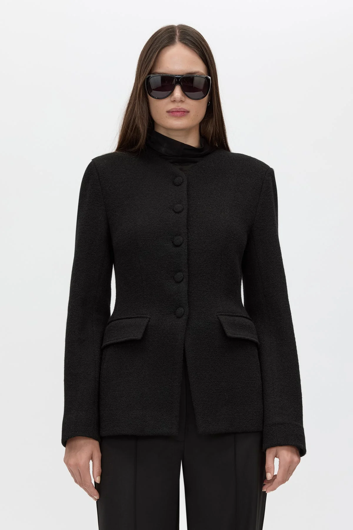Nomari Short Fitted Coat - Image 2