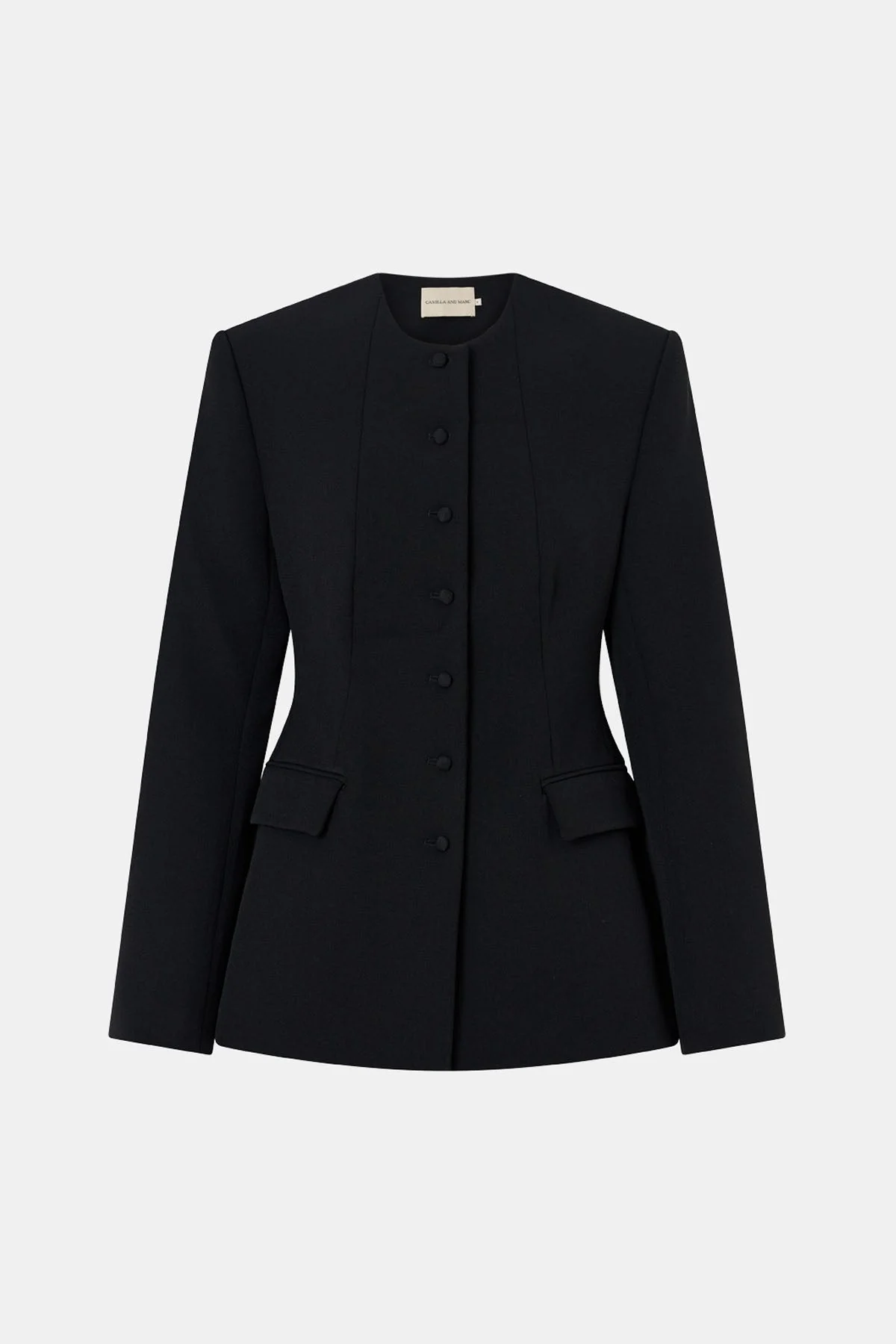 Nomari Short Fitted Coat - Image 6